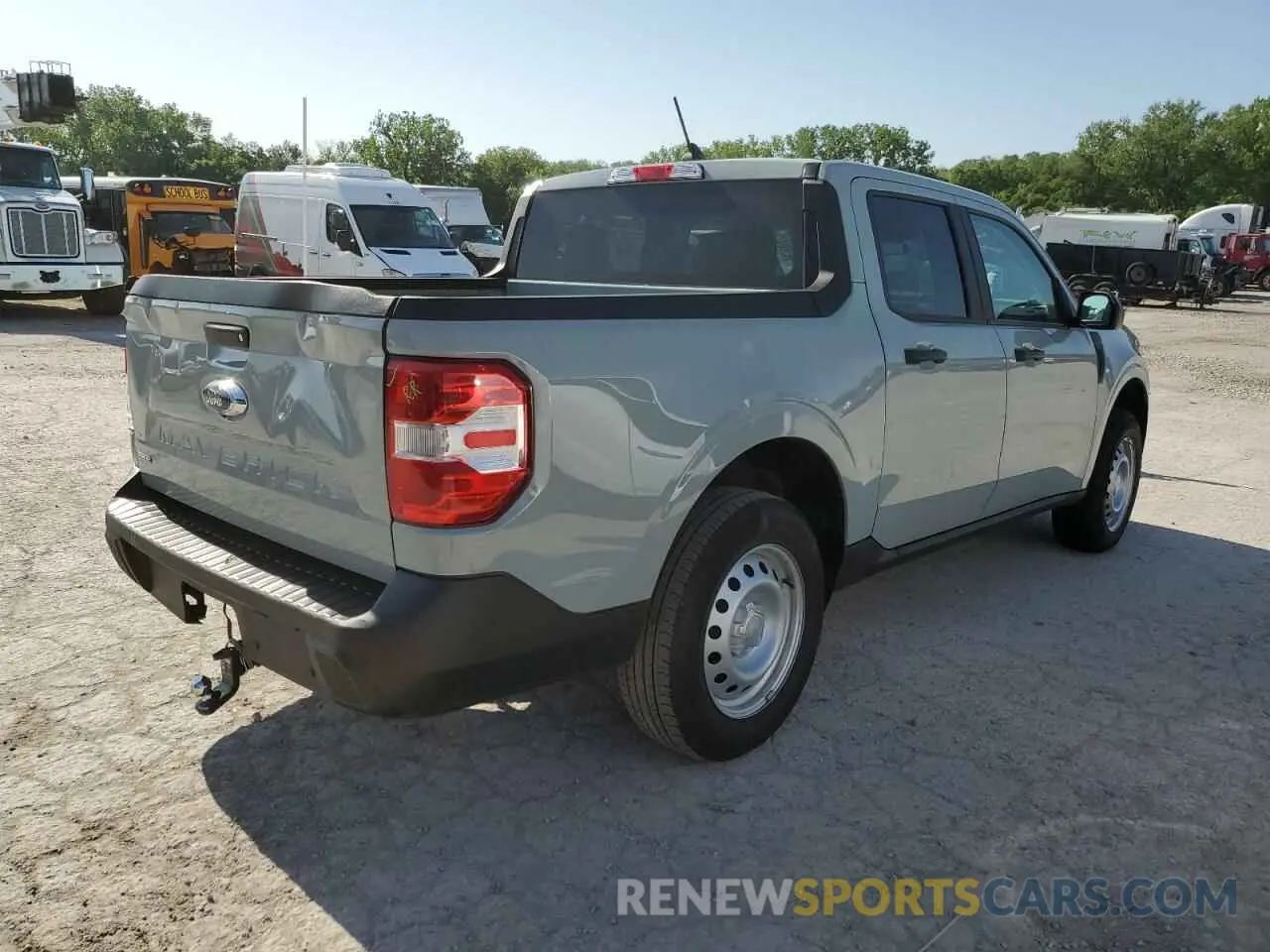 3 fotografías del automóvil dañado 3FTTW8A31RRA12254 FORD MAVERICK 2024