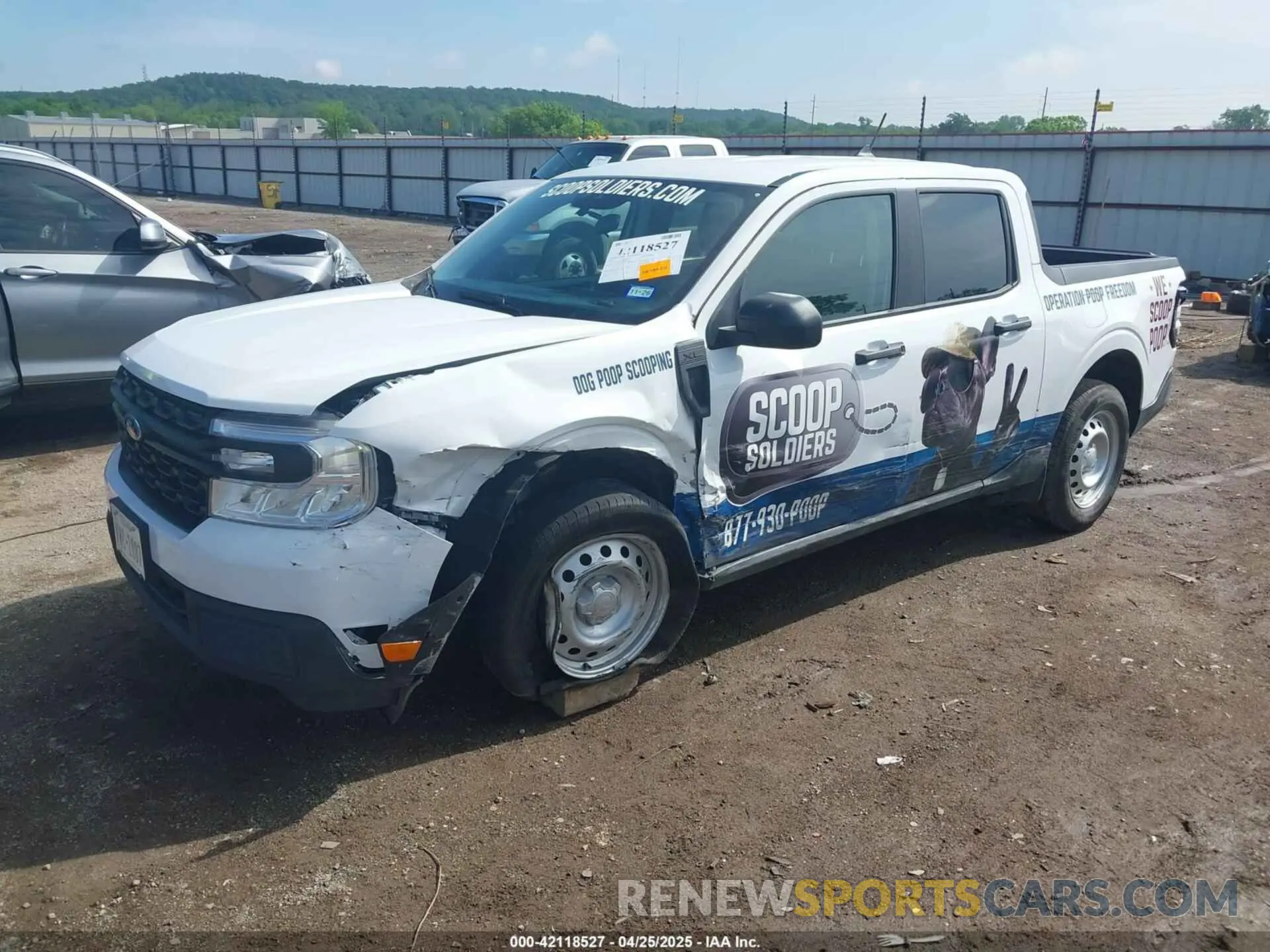 2 fotografías del automóvil dañado 3FTTW8A32RRB51521 FORD MAVERICK 2024