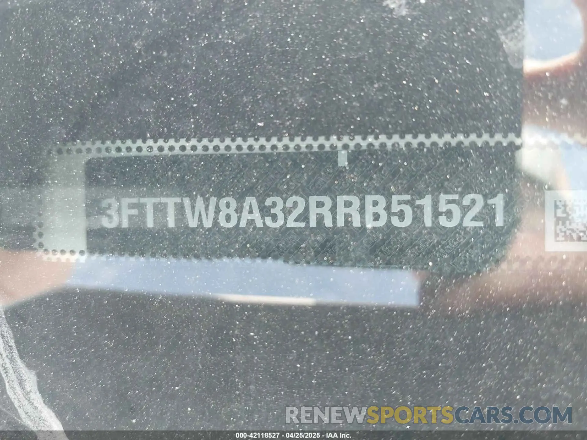 9 fotografías del automóvil dañado 3FTTW8A32RRB51521 FORD MAVERICK 2024