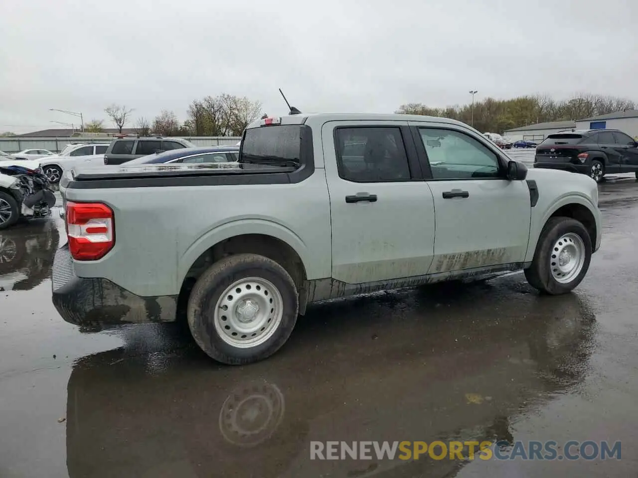 3 fotografías del automóvil dañado 3FTTW8A33RRA77784 FORD MAVERICK 2024