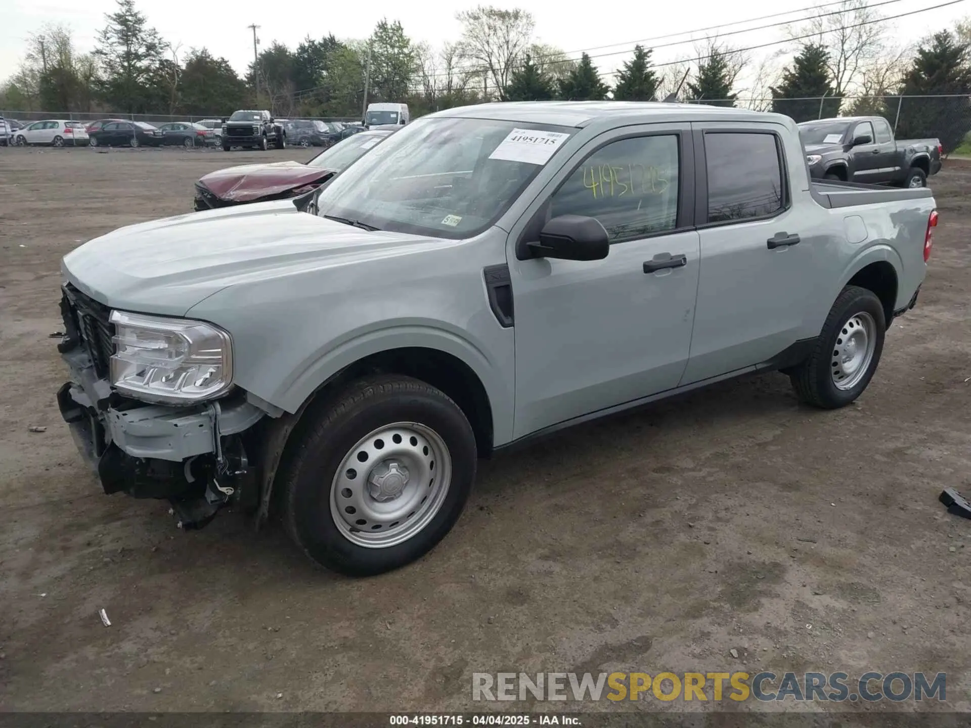 2 fotografías del automóvil dañado 3FTTW8A33RRA79678 FORD MAVERICK 2024