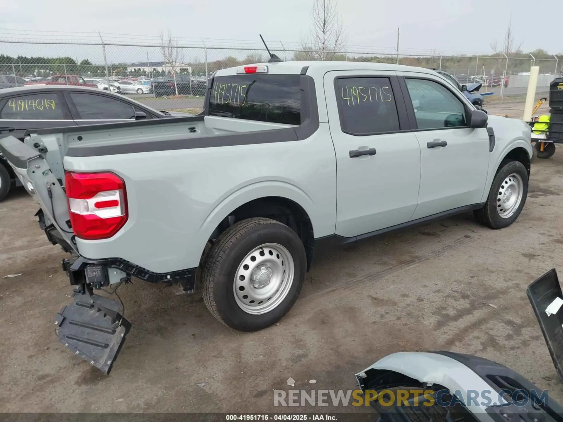 4 fotografías del automóvil dañado 3FTTW8A33RRA79678 FORD MAVERICK 2024
