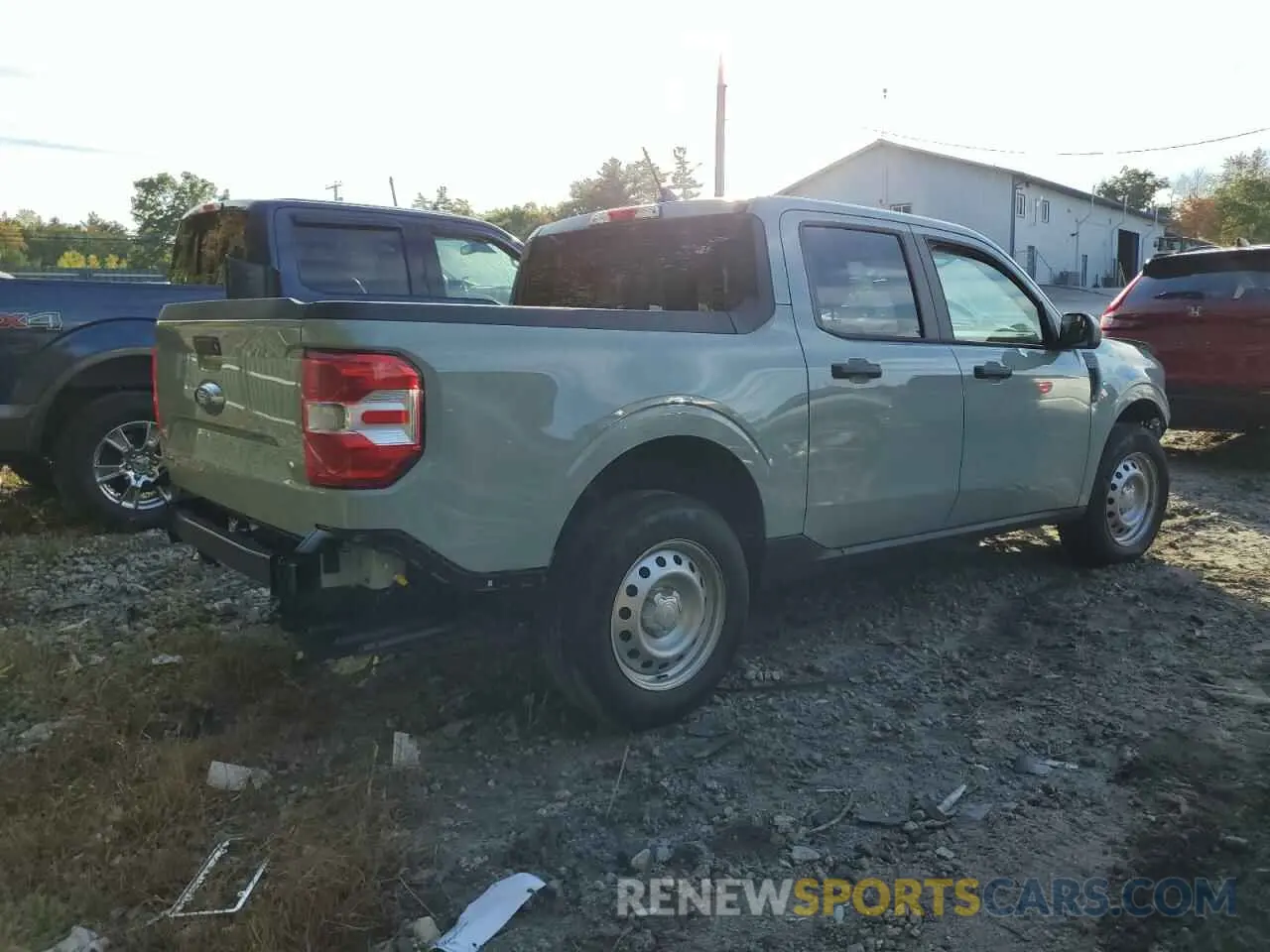 3 fotografías del automóvil dañado 3FTTW8A33RRB10024 FORD MAVERICK 2024