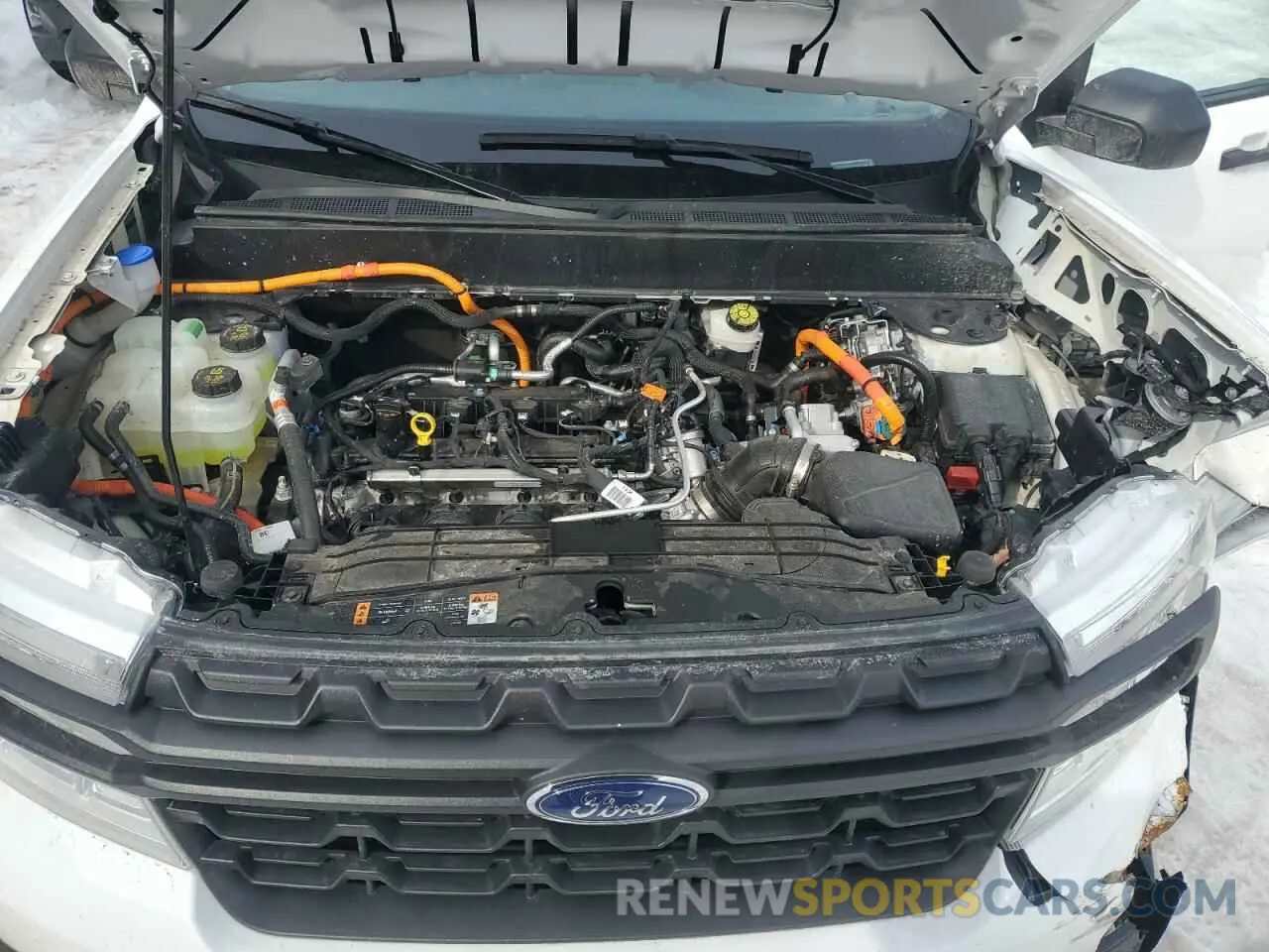 11 fotografías del automóvil dañado 3FTTW8A35RRA37075 FORD MAVERICK 2024
