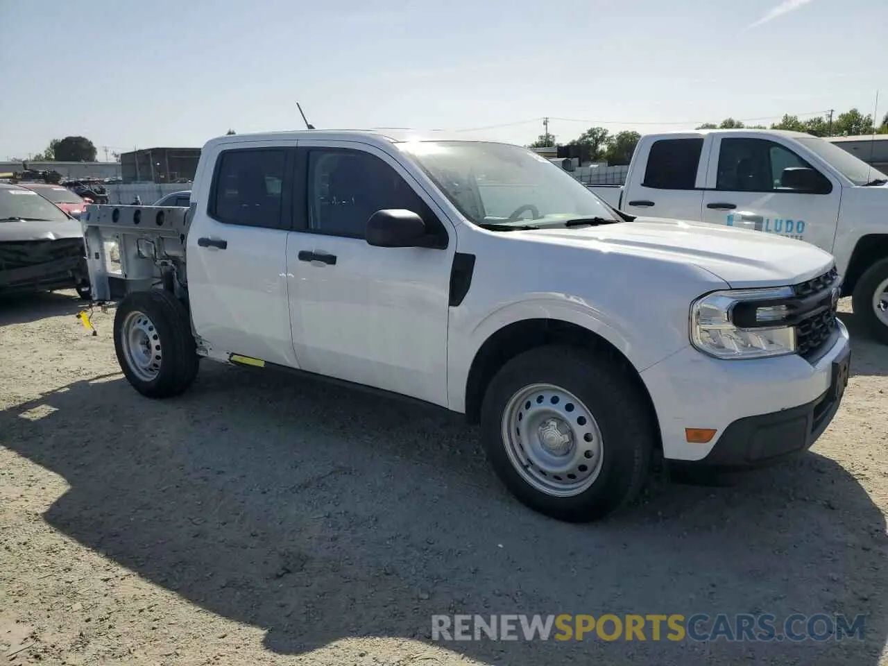 4 fotografías del automóvil dañado 3FTTW8A37RRA33819 FORD MAVERICK 2024