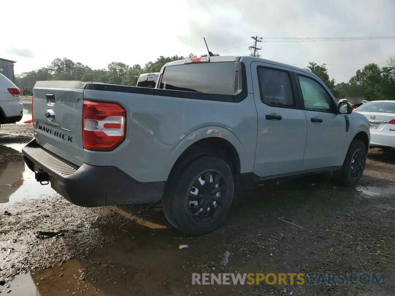 3 fotografías del automóvil dañado 3FTTW8A38RRB12173 FORD MAVERICK 2024