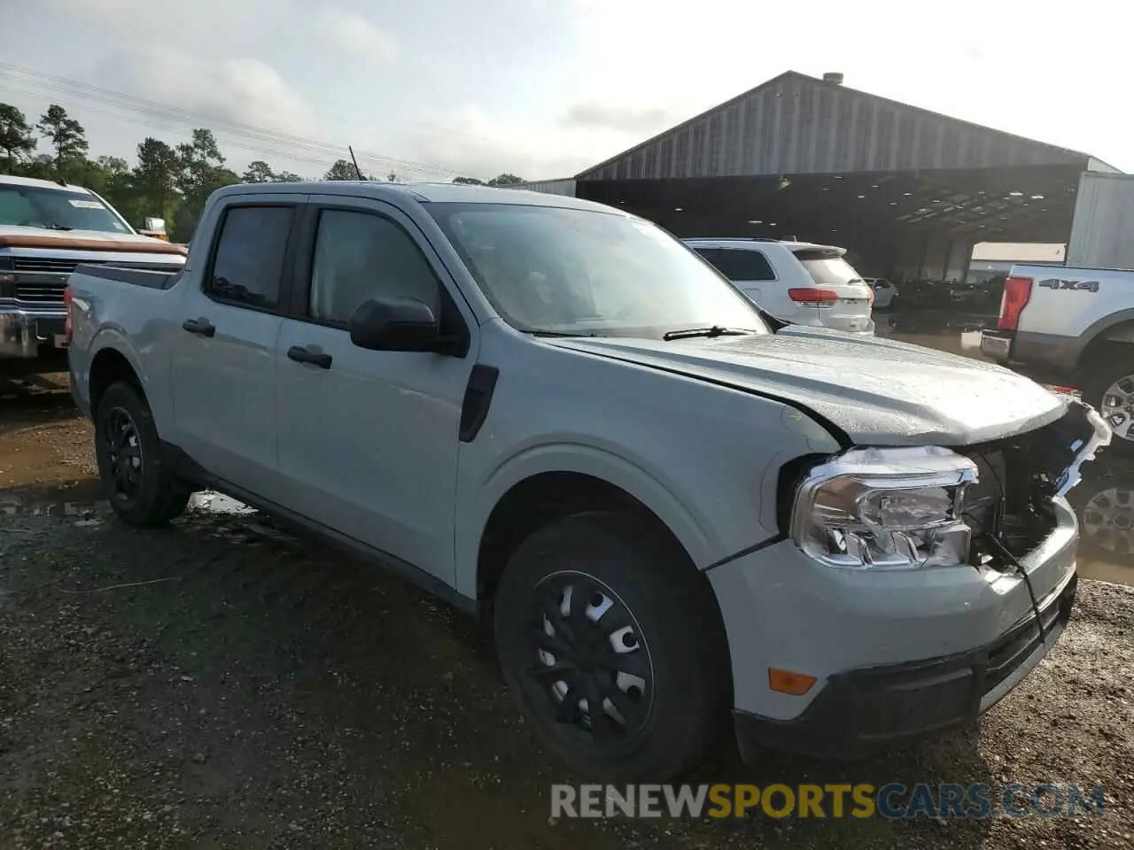 4 fotografías del automóvil dañado 3FTTW8A38RRB12173 FORD MAVERICK 2024