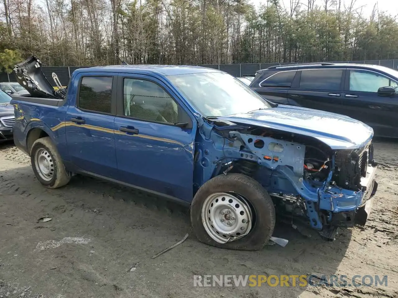 4 fotografías del automóvil dañado 3FTTW8A39RRB06768 FORD MAVERICK 2024