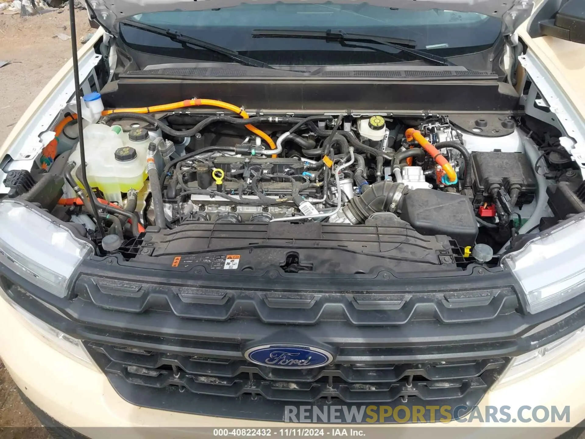 10 fotografías del automóvil dañado 3FTTW8A3XRRA73439 FORD MAVERICK 2024