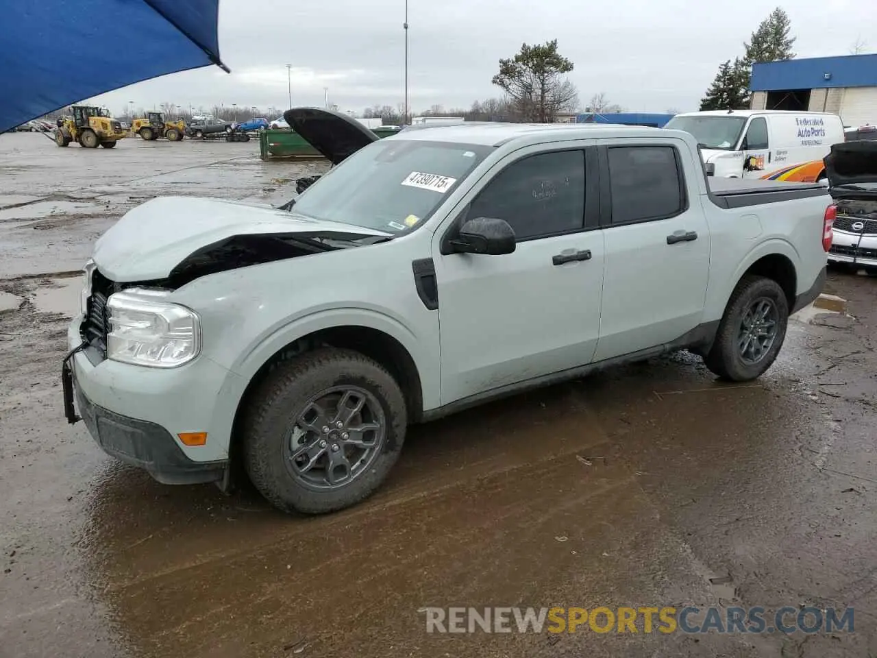 1 fotografías del automóvil dañado 3FTTW8A98RRA38807 FORD MAVERICK 2024