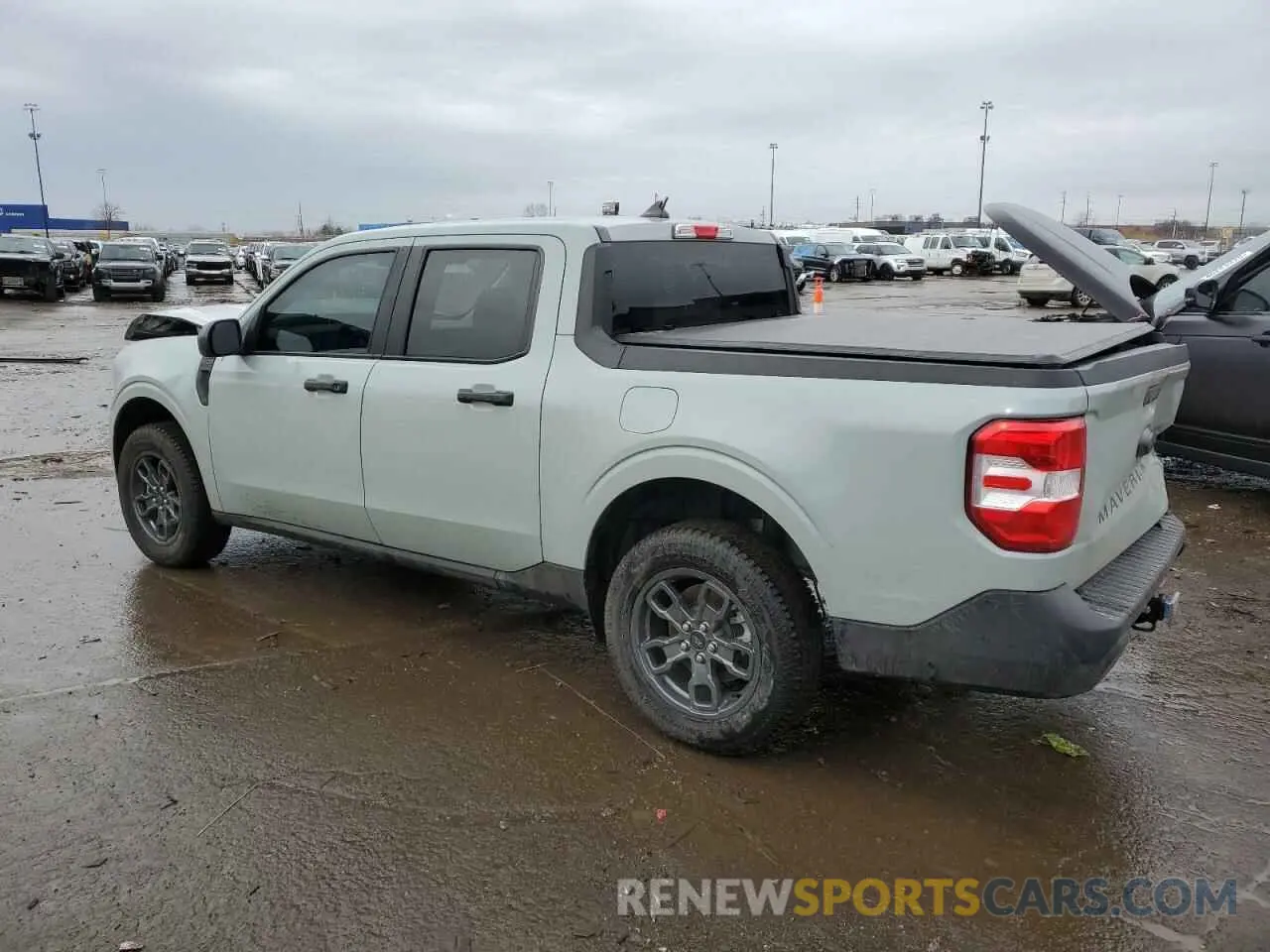 2 fotografías del automóvil dañado 3FTTW8A98RRA38807 FORD MAVERICK 2024