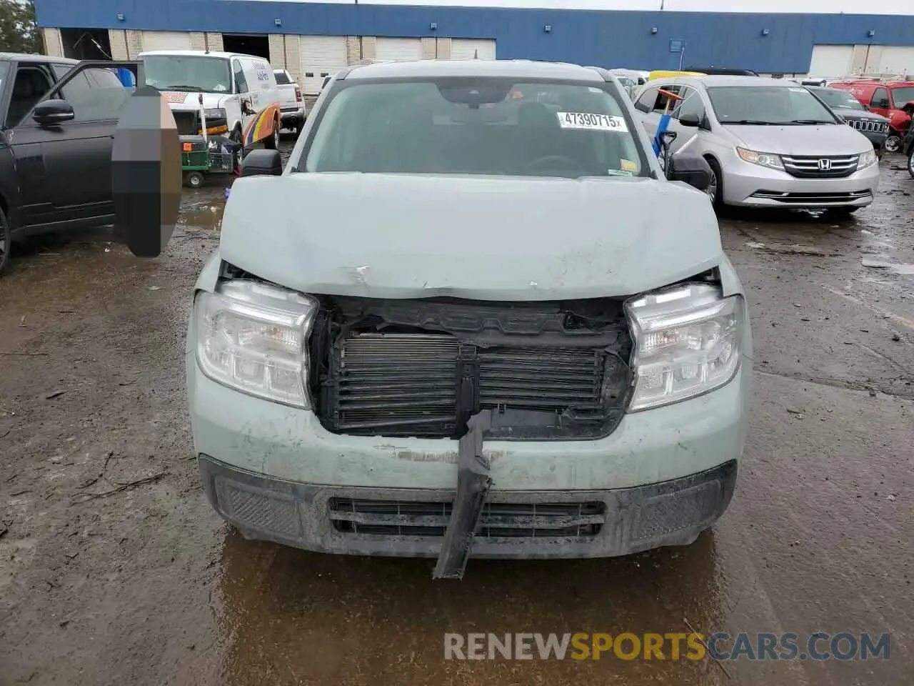 5 fotografías del automóvil dañado 3FTTW8A98RRA38807 FORD MAVERICK 2024