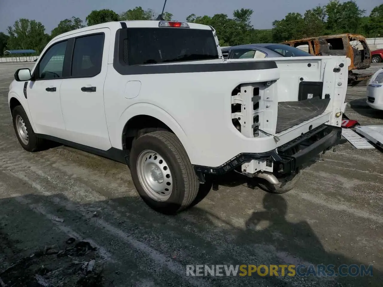 2 fotografías del automóvil dañado 3FTTW8A9XRRB42523 FORD MAVERICK 2024