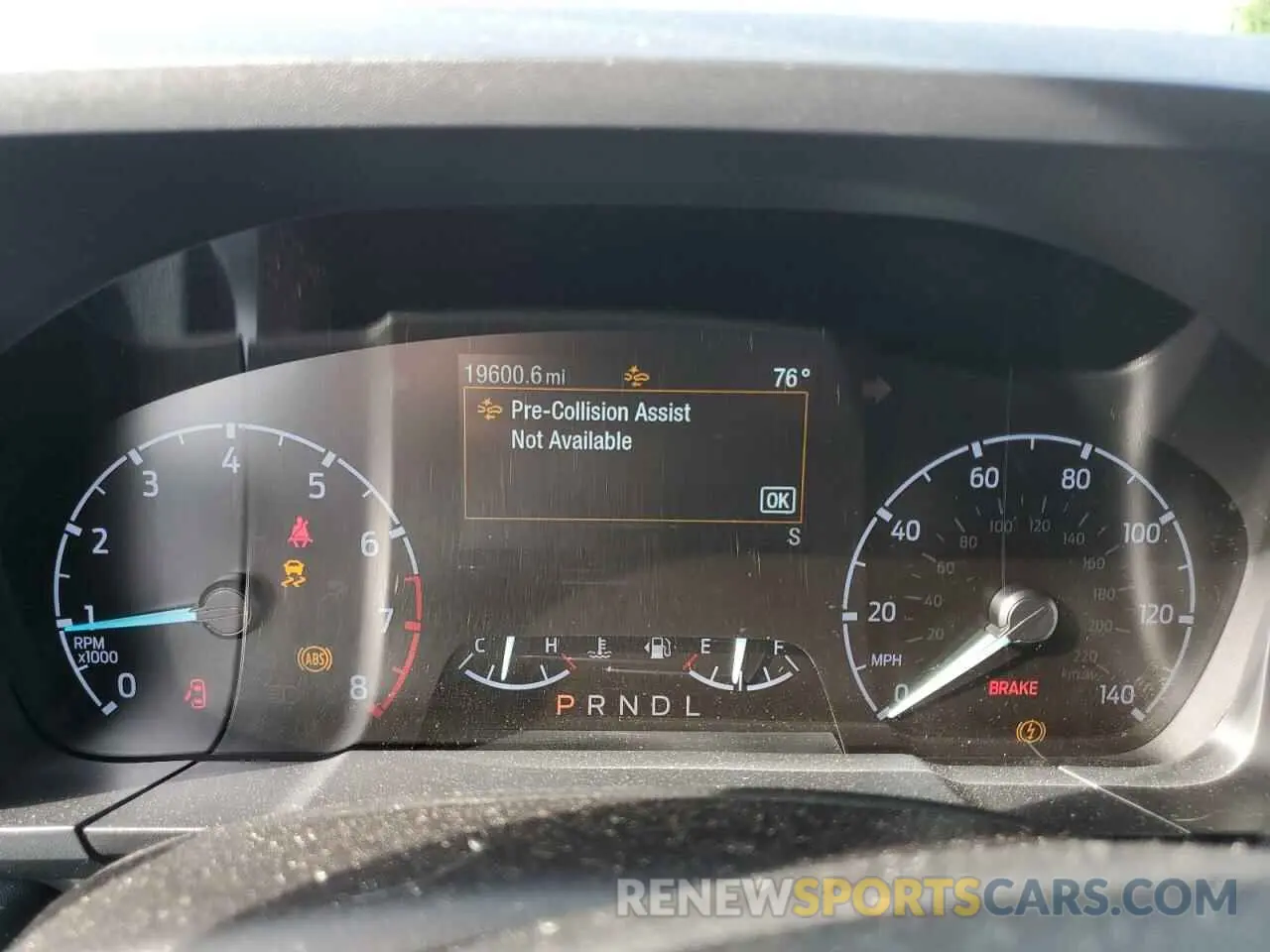 9 fotografías del automóvil dañado 3FTTW8A9XRRB42523 FORD MAVERICK 2024