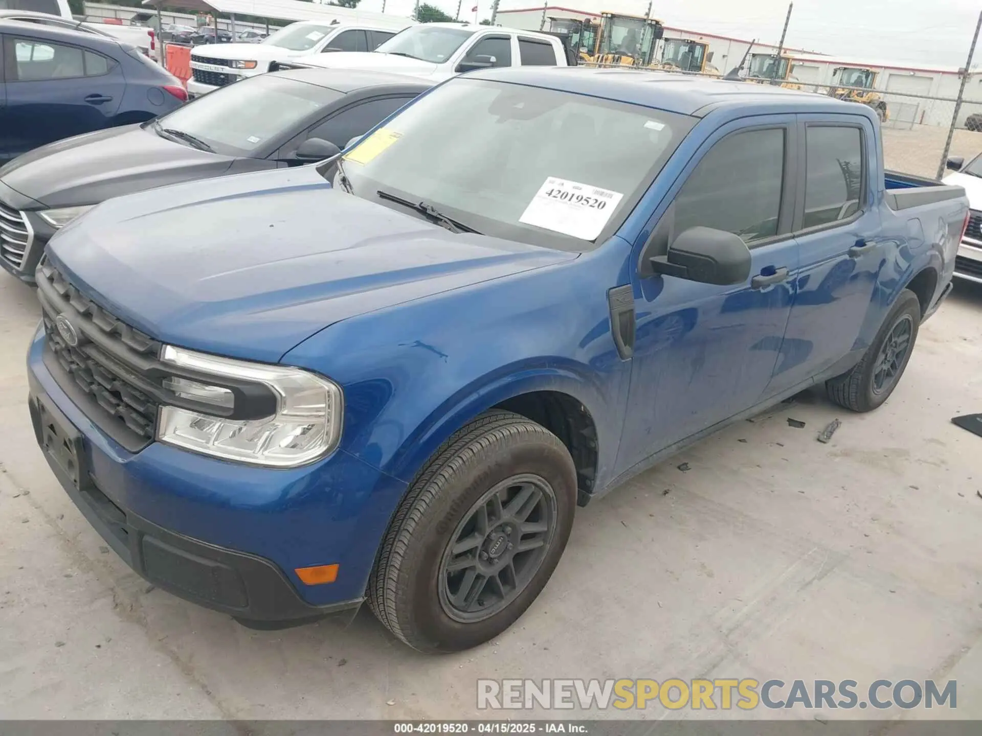 2 fotografías del automóvil dañado 3FTTW8B99RRA51631 FORD MAVERICK 2024