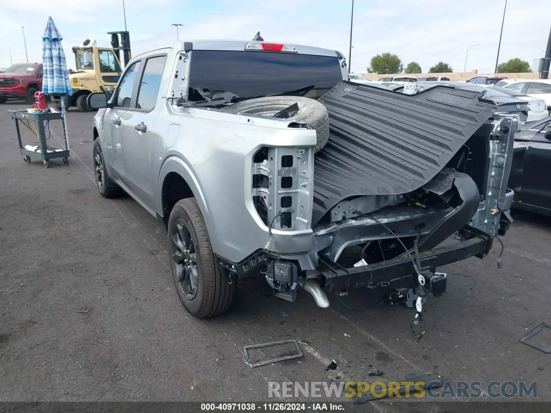 3 fotografías del automóvil dañado 3FTTW8H30RRB44900 FORD MAVERICK 2024