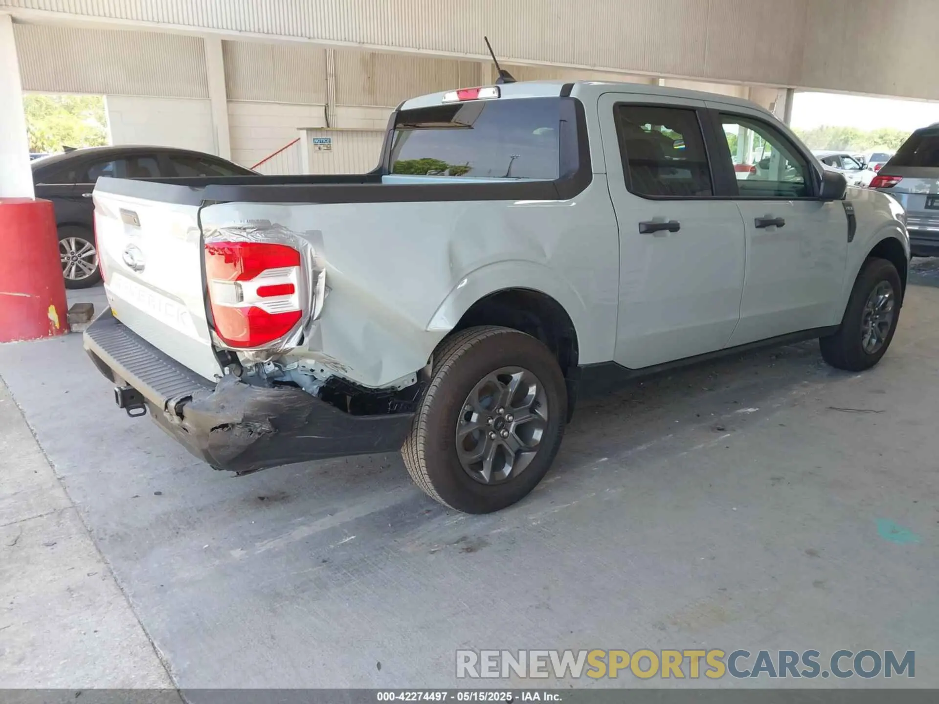 4 fotografías del automóvil dañado 3FTTW8H32RRB63643 FORD MAVERICK 2024