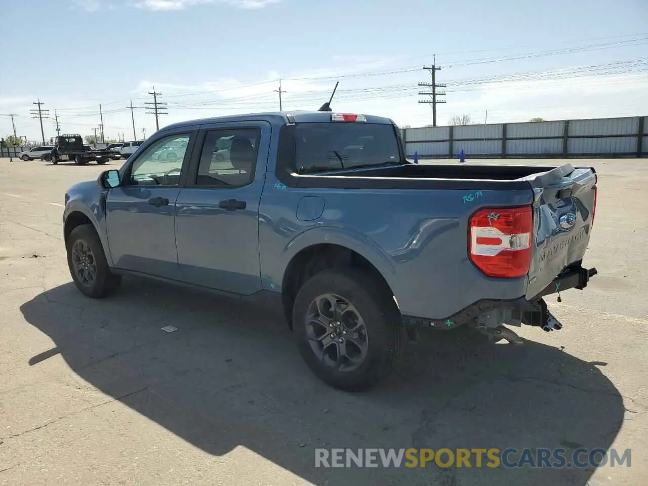 2 fotografías del automóvil dañado 3FTTW8H33RRA01536 FORD MAVERICK 2024