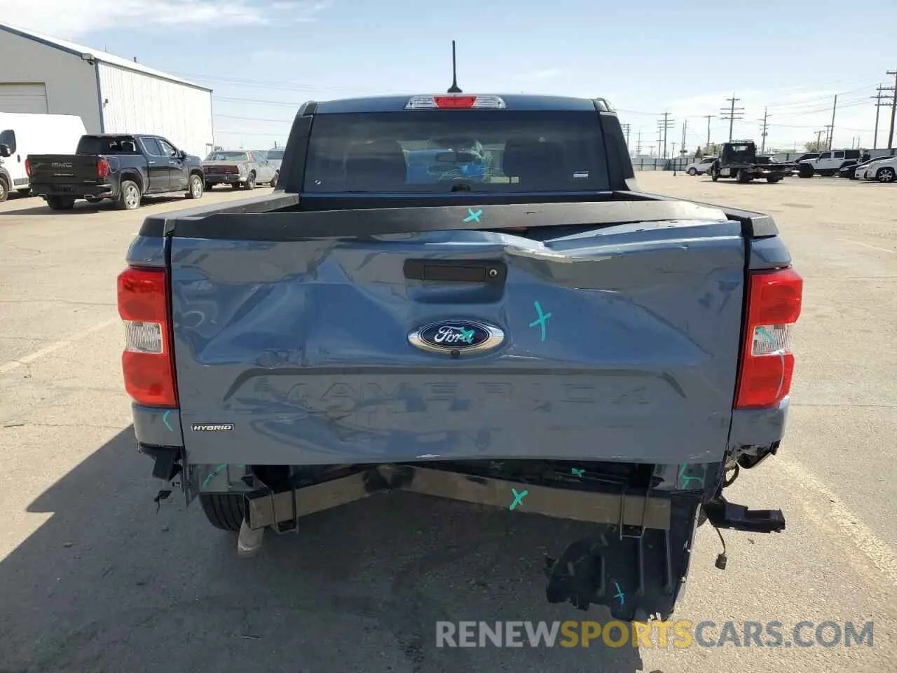 6 fotografías del automóvil dañado 3FTTW8H33RRA01536 FORD MAVERICK 2024