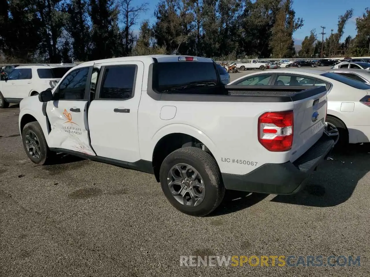 2 fotografías del automóvil dañado 3FTTW8H34RRA83034 FORD MAVERICK 2024