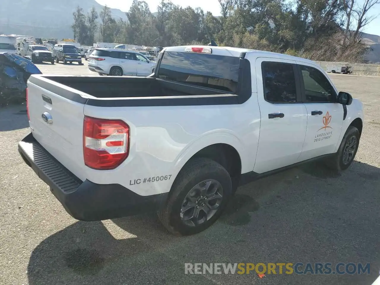 3 fotografías del automóvil dañado 3FTTW8H34RRA83034 FORD MAVERICK 2024
