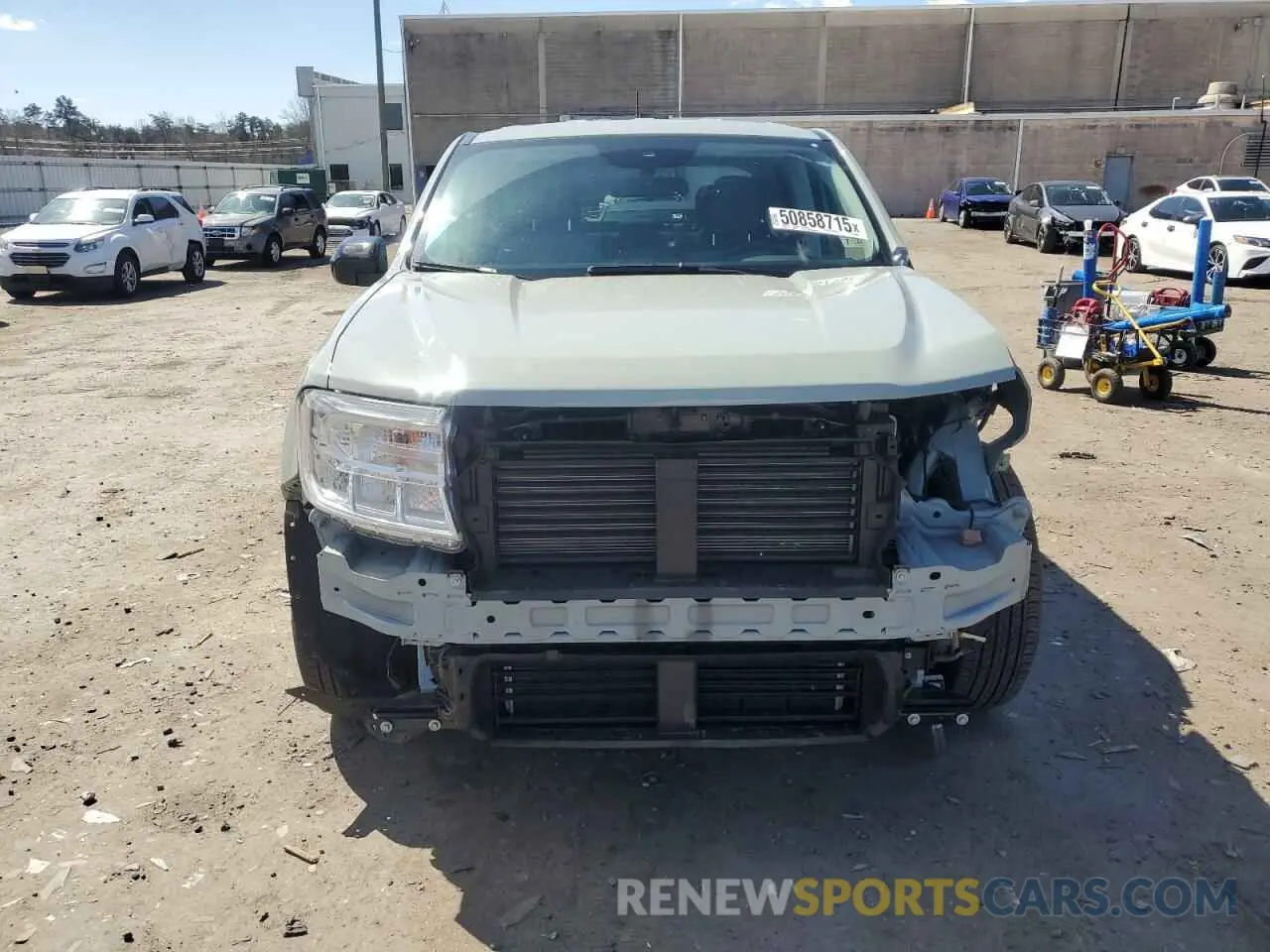5 fotografías del automóvil dañado 3FTTW8H34RRB03458 FORD MAVERICK 2024