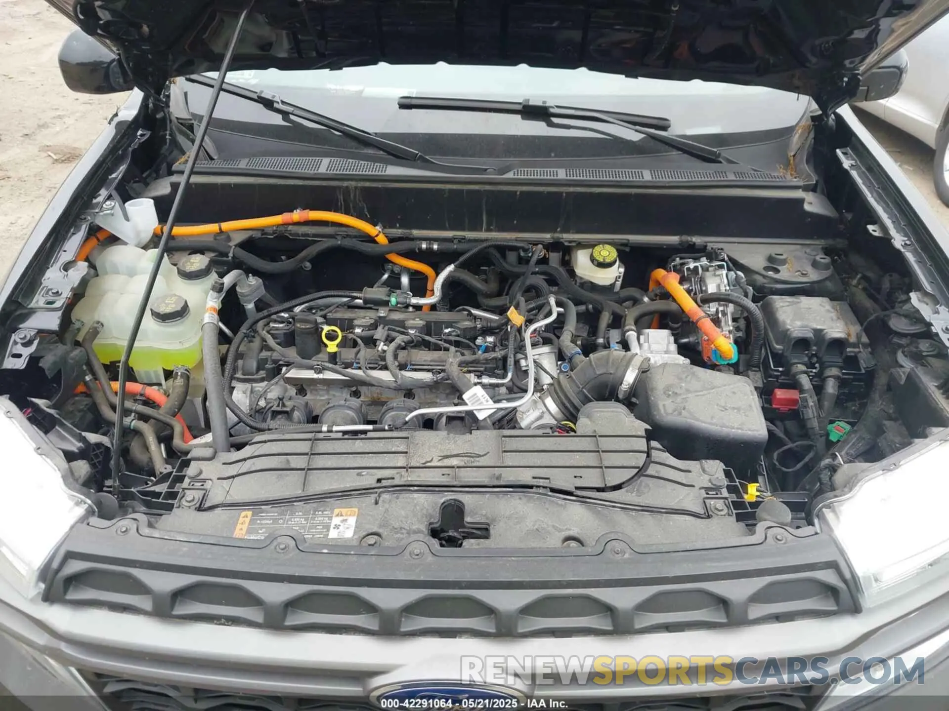 10 fotografías del automóvil dañado 3FTTW8H35RRA77730 FORD MAVERICK 2024