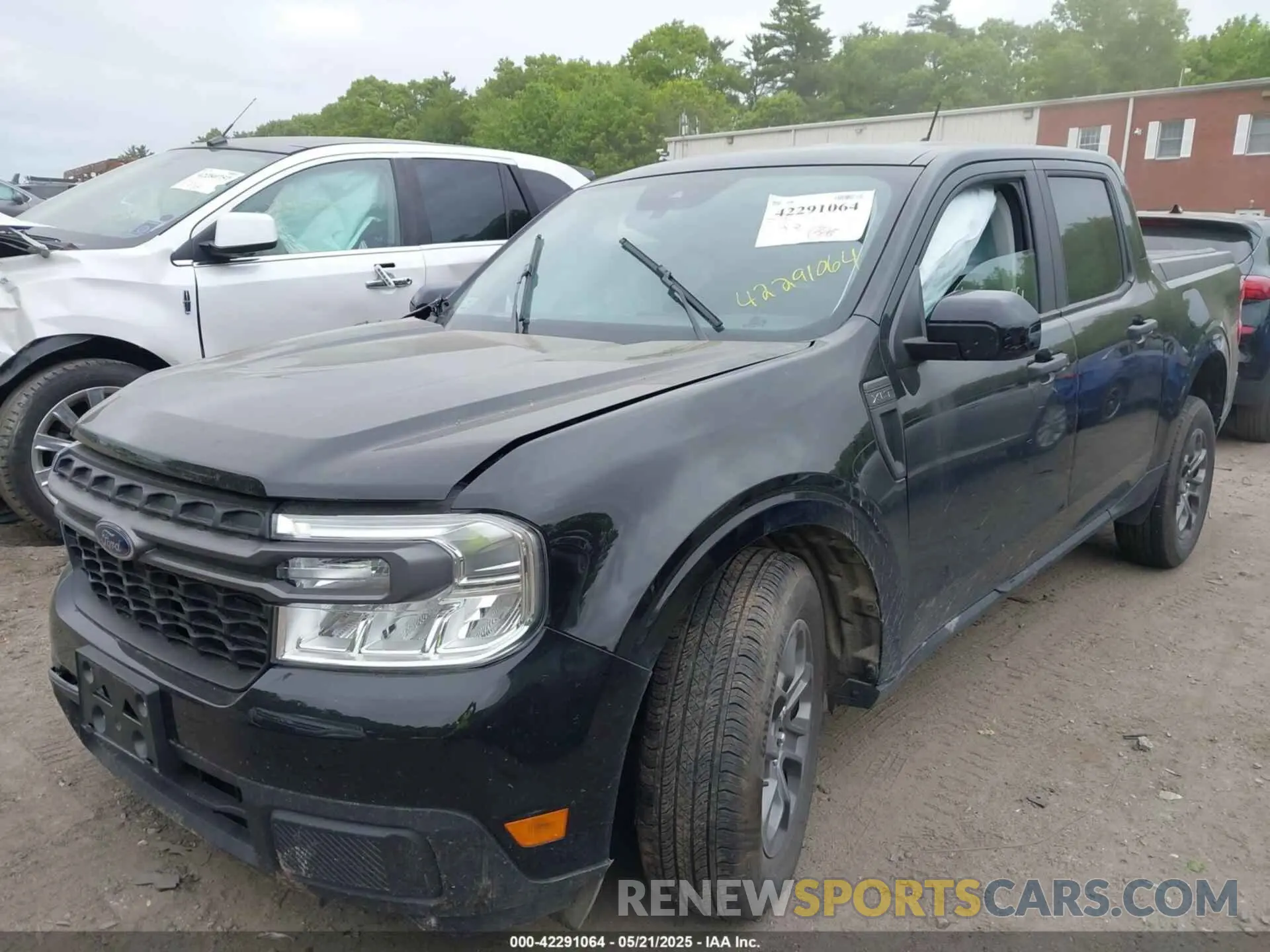 2 fotografías del automóvil dañado 3FTTW8H35RRA77730 FORD MAVERICK 2024