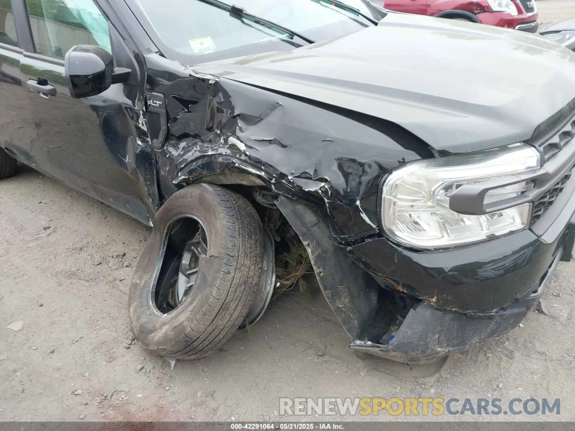 6 fotografías del automóvil dañado 3FTTW8H35RRA77730 FORD MAVERICK 2024