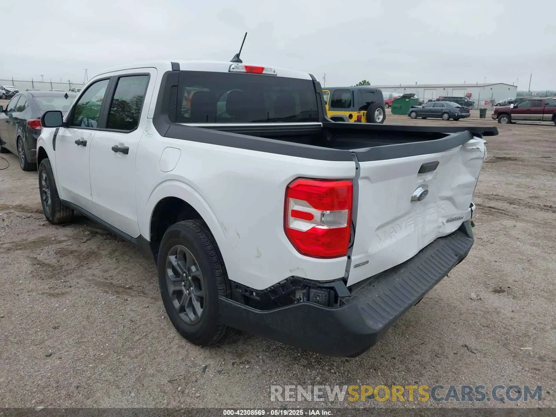 3 fotografías del automóvil dañado 3FTTW8H37RRA51727 FORD MAVERICK 2024