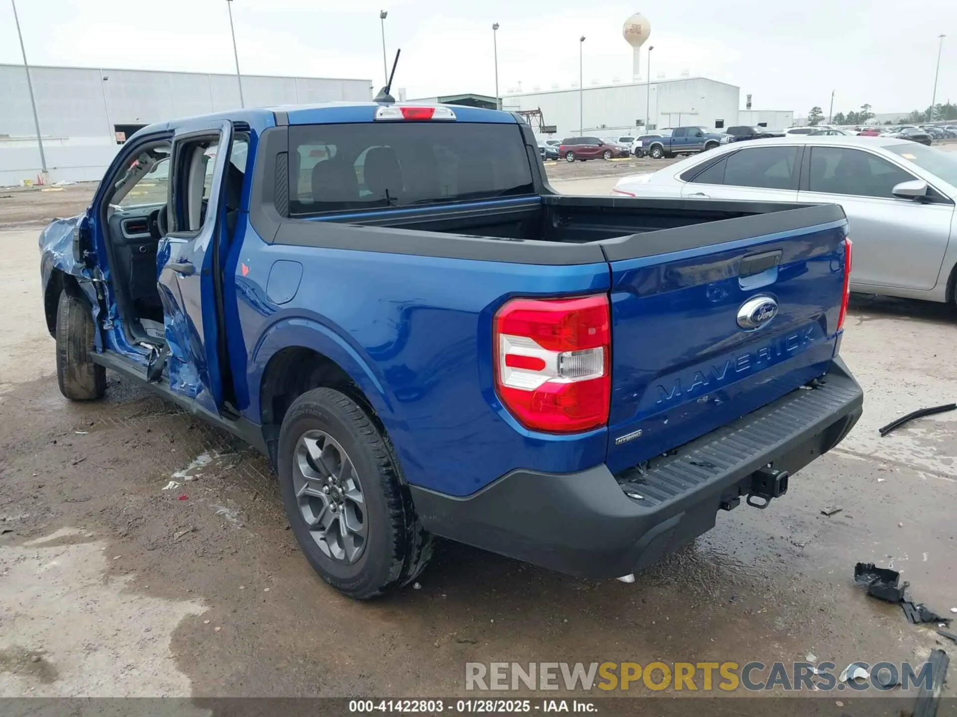 3 fotografías del automóvil dañado 3FTTW8H38RRA41398 FORD MAVERICK 2024