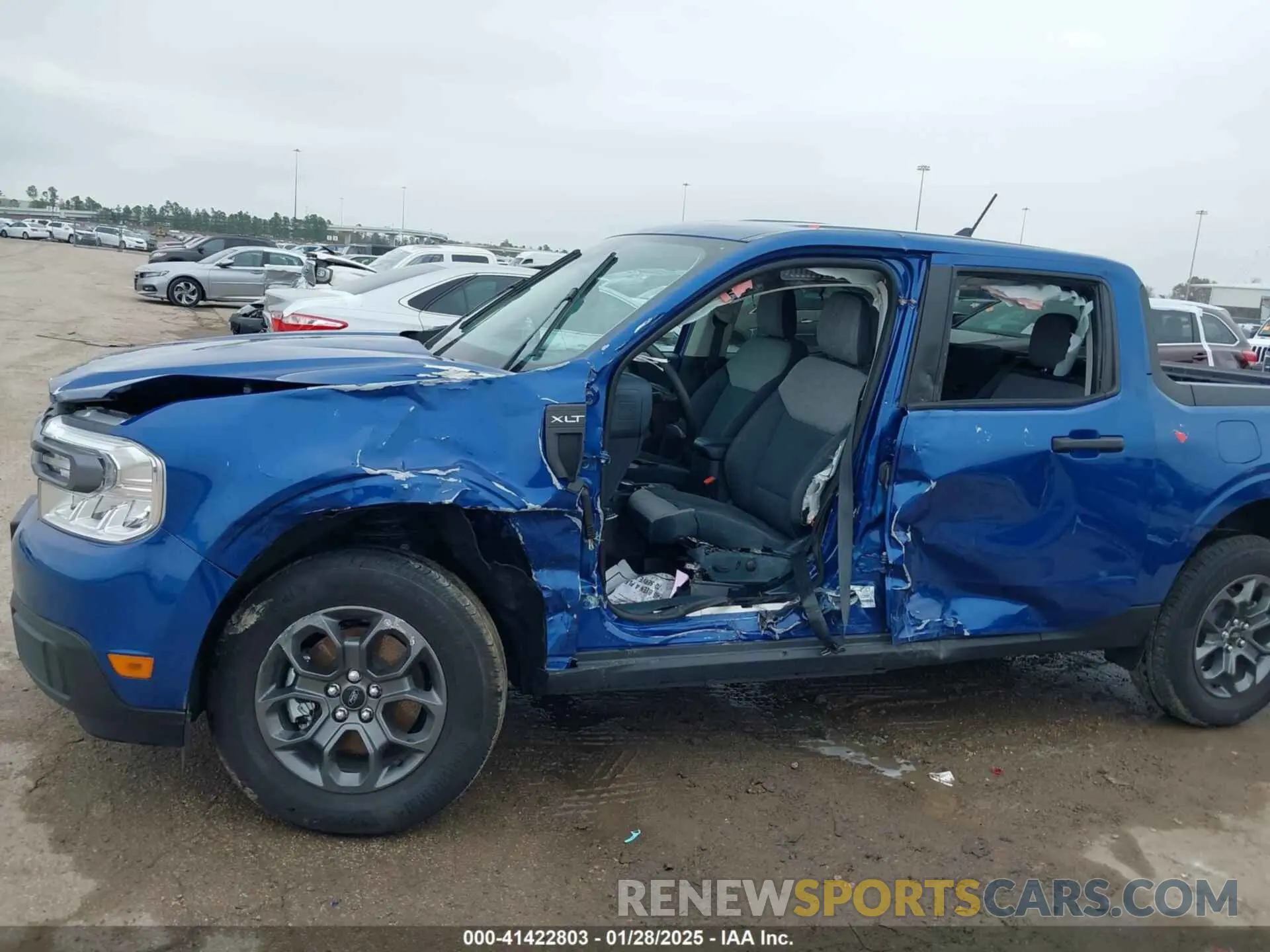 6 fotografías del automóvil dañado 3FTTW8H38RRA41398 FORD MAVERICK 2024