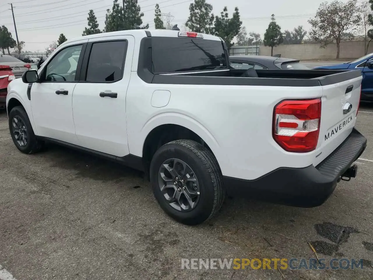 2 fotografías del automóvil dañado 3FTTW8H39RRB03018 FORD MAVERICK 2024