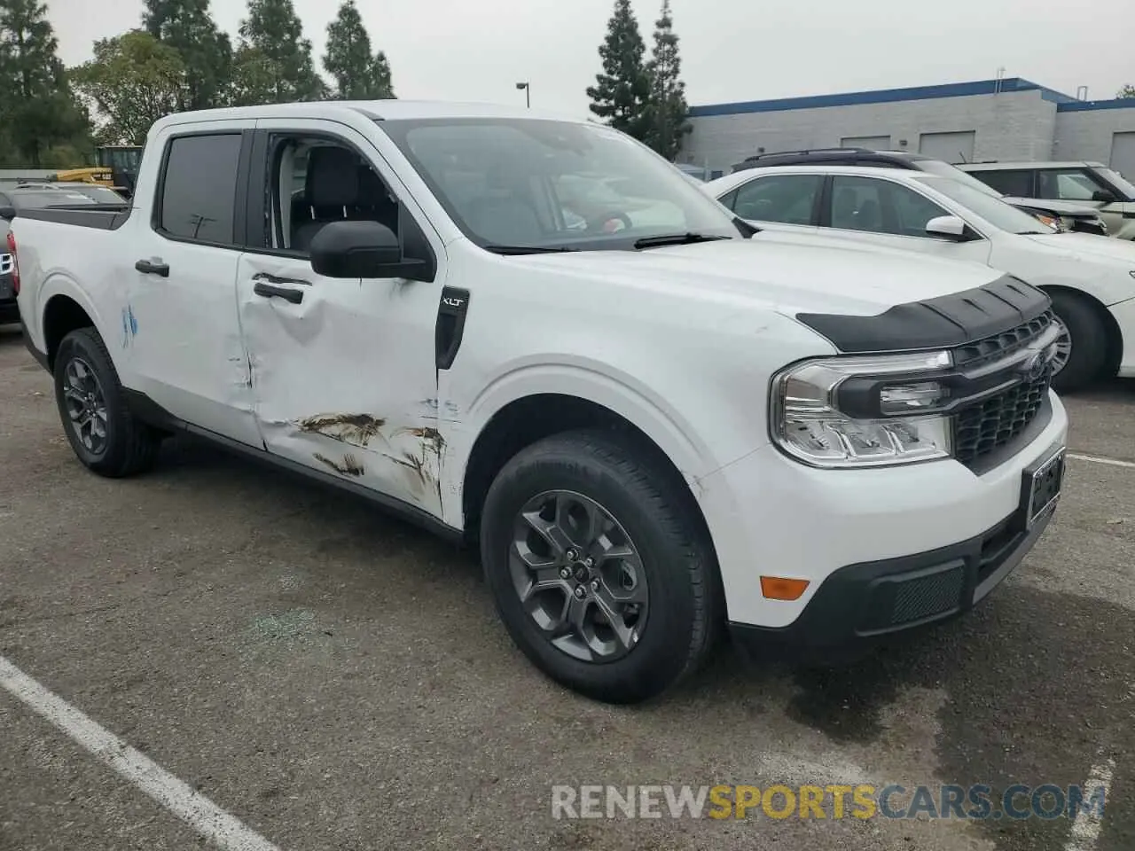 4 fotografías del automóvil dañado 3FTTW8H39RRB03018 FORD MAVERICK 2024