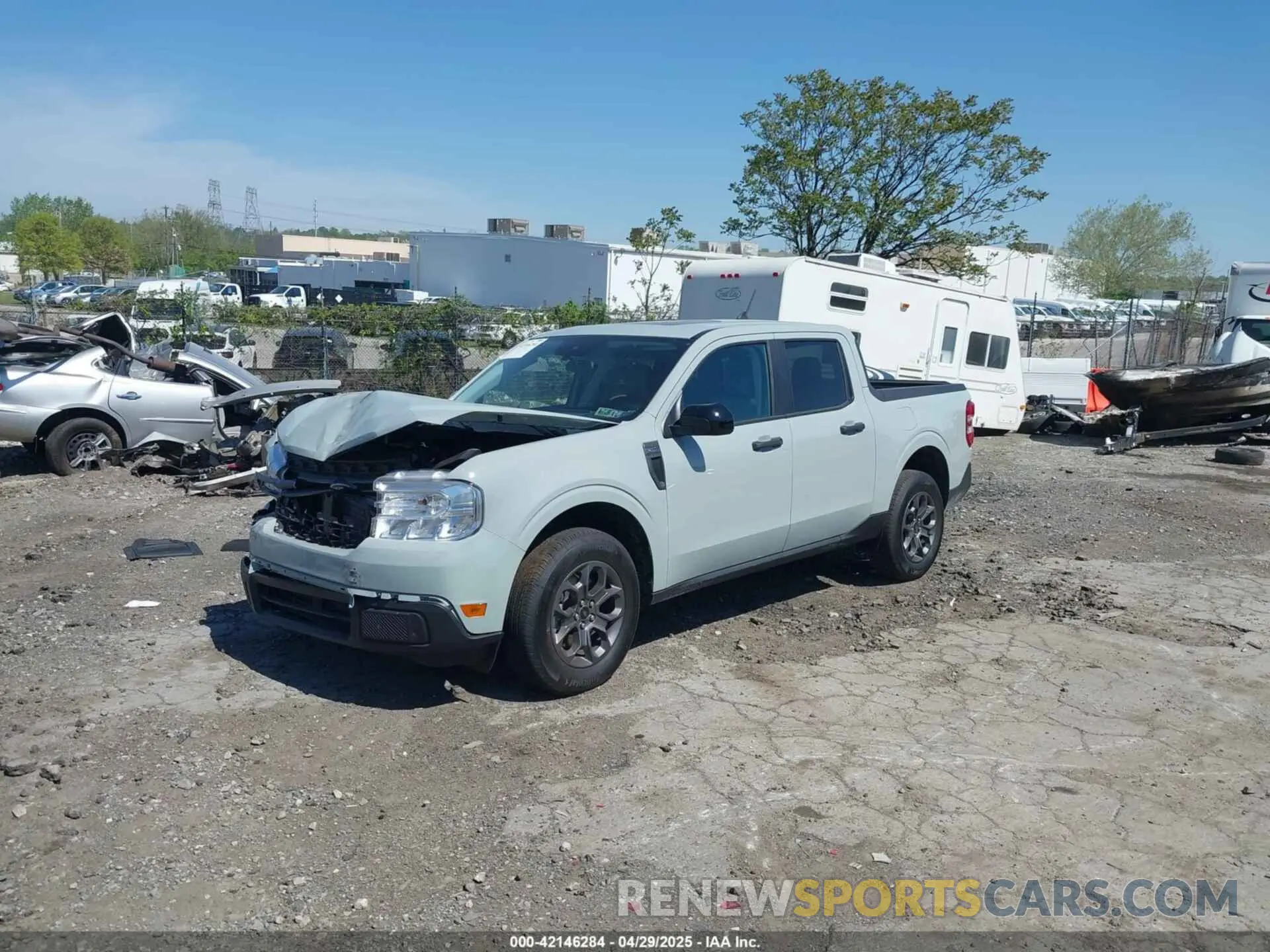 2 fotografías del automóvil dañado 3FTTW8H39RRB67771 FORD MAVERICK 2024