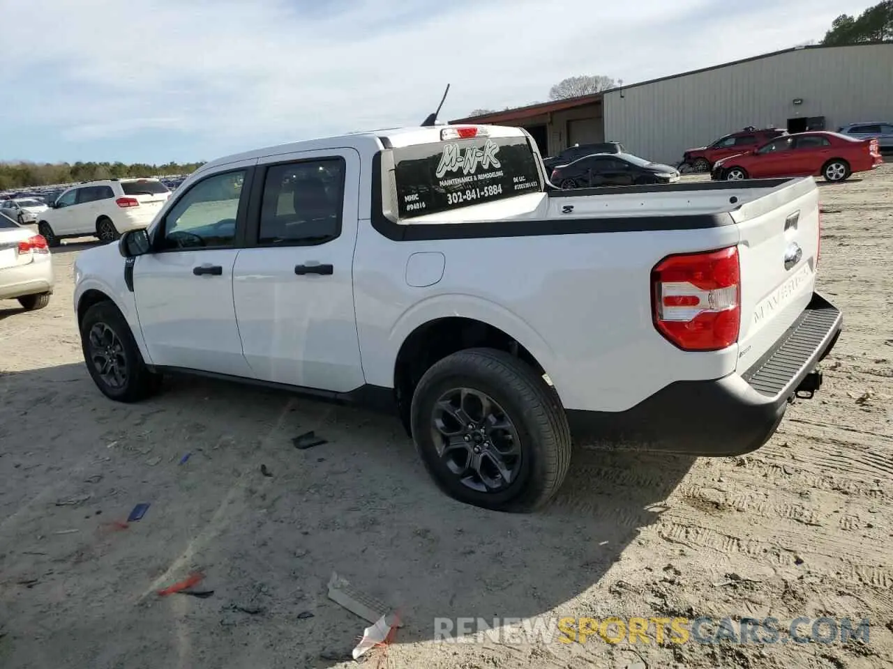 2 fotografías del automóvil dañado 3FTTW8H3XRRB14075 FORD MAVERICK 2024