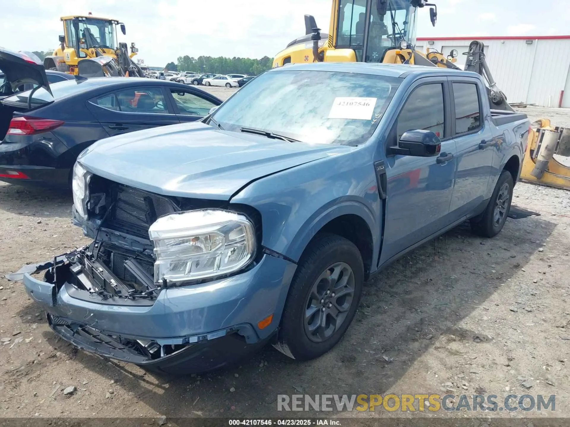 2 fotografías del automóvil dañado 3FTTW8H3XRRB52762 FORD MAVERICK 2024
