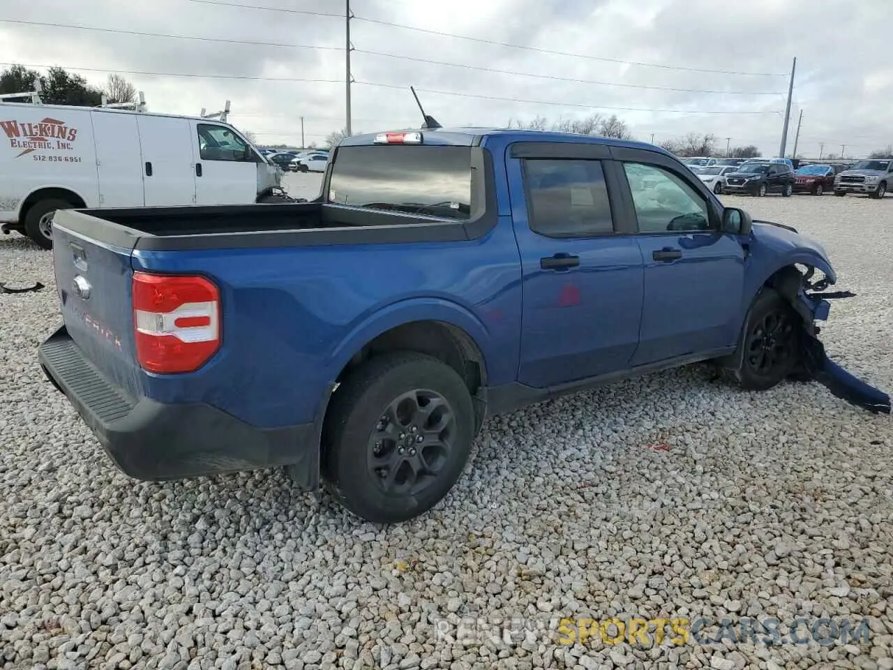 3 fotografías del automóvil dañado 3FTTW8H99RRA26834 FORD MAVERICK 2024