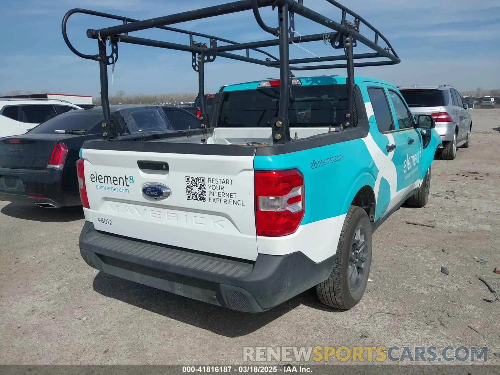 4 fotografías del automóvil dañado 3FTTW8H99RRA85592 FORD MAVERICK 2024