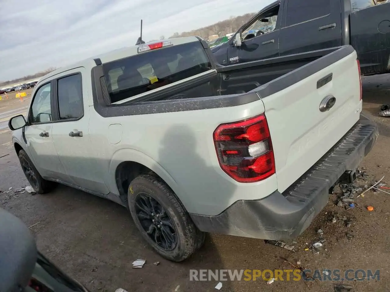 2 fotografías del automóvil dañado 3FTTW8J91RRA64827 FORD MAVERICK 2024