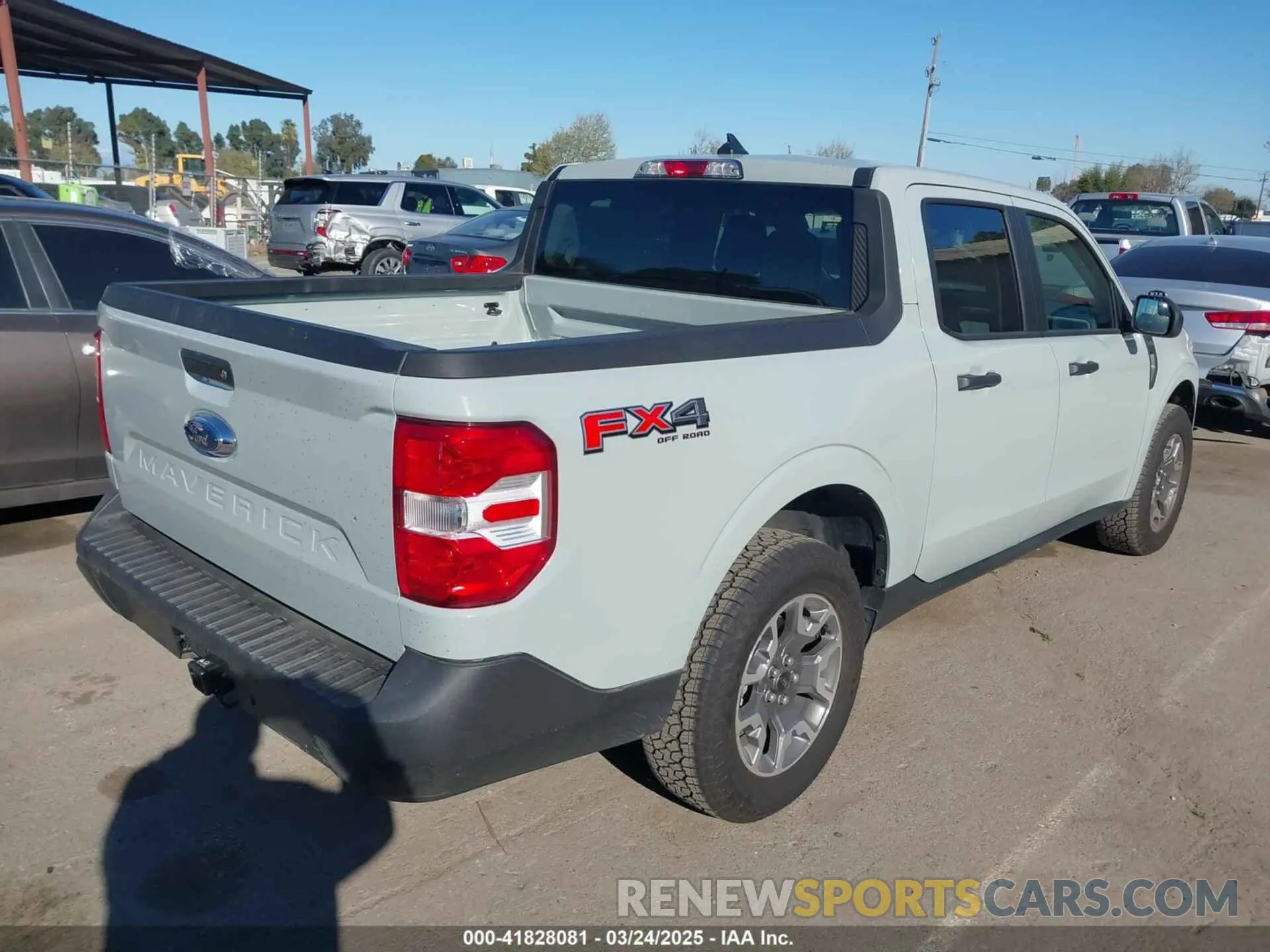 4 fotografías del automóvil dañado 3FTTW8J92RRA59152 FORD MAVERICK 2024