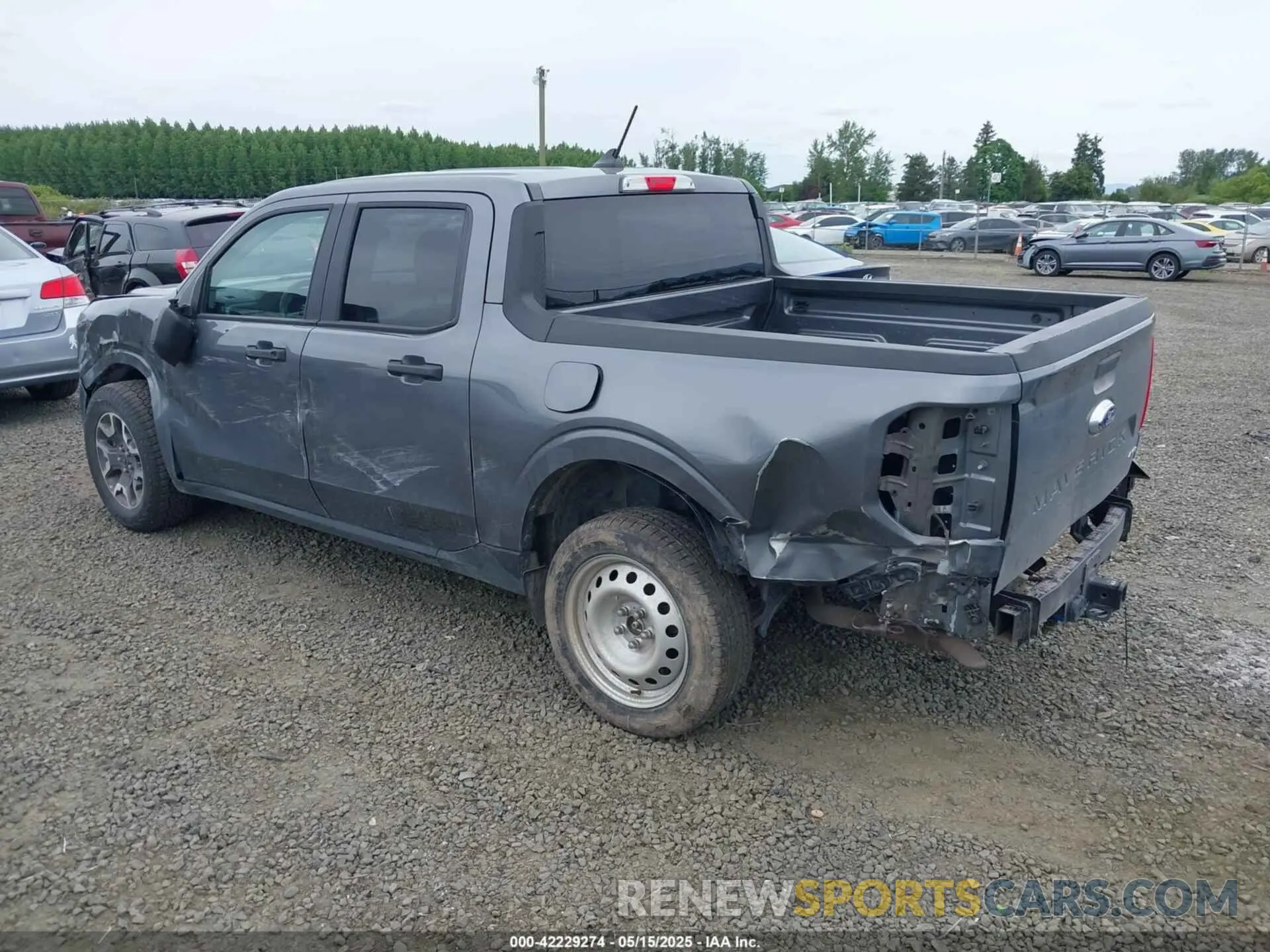 3 fotografías del automóvil dañado 3FTTW8J92RRA72046 FORD MAVERICK 2024