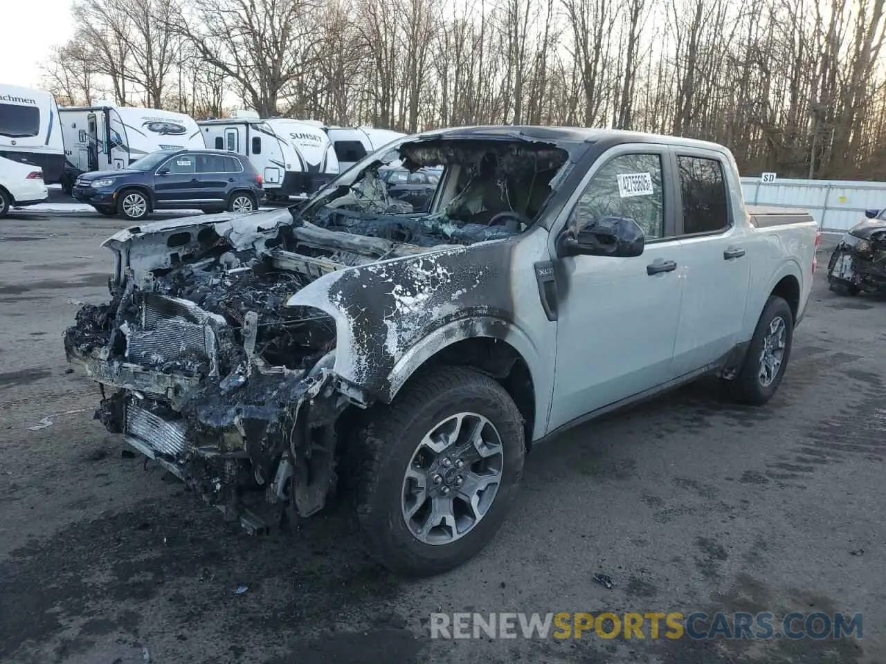 1 fotografías del automóvil dañado 3FTTW8J93RRB41519 FORD MAVERICK 2024