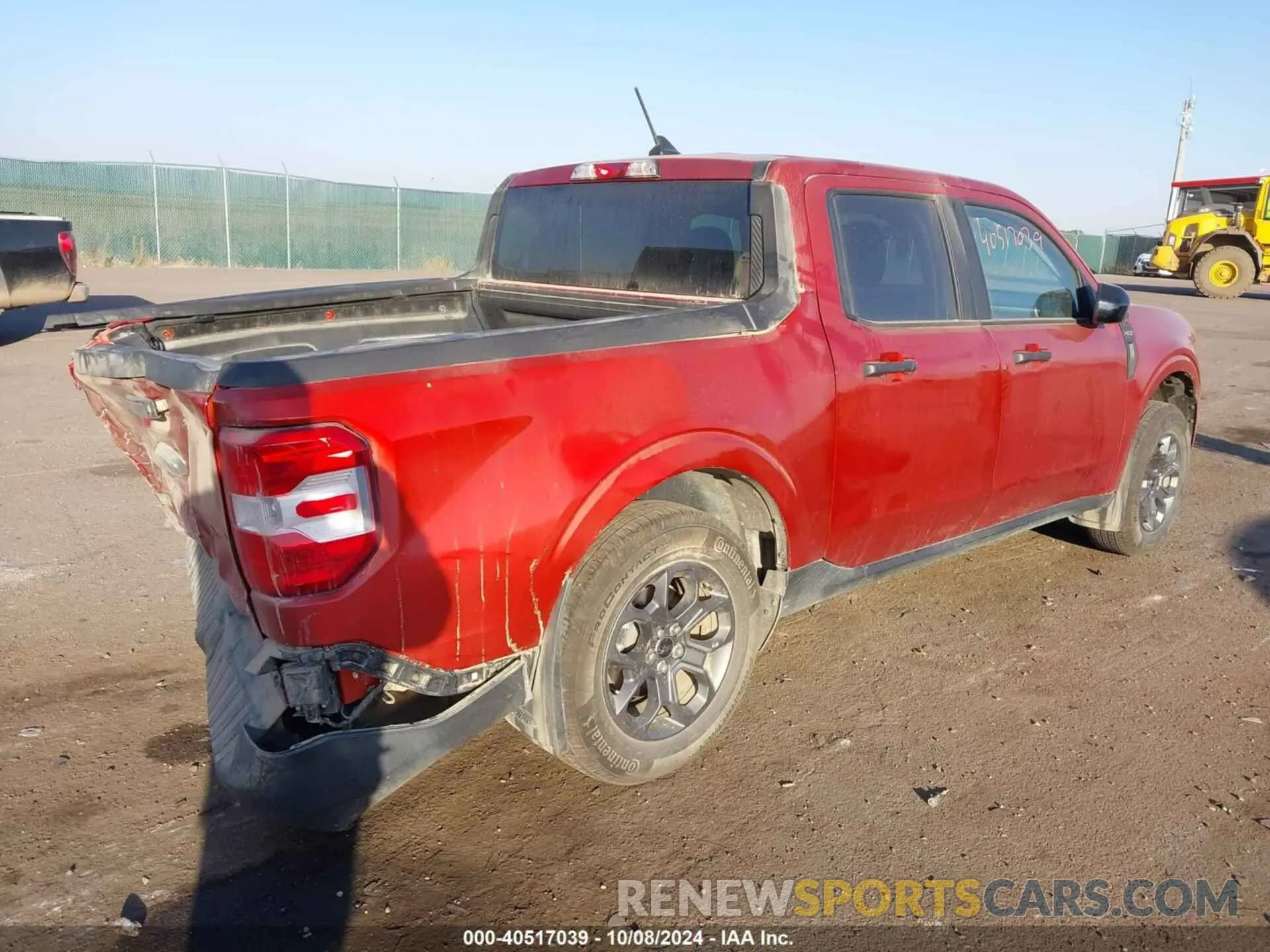 4 fotografías del automóvil dañado 3FTTW8J96RRA12660 FORD MAVERICK 2024