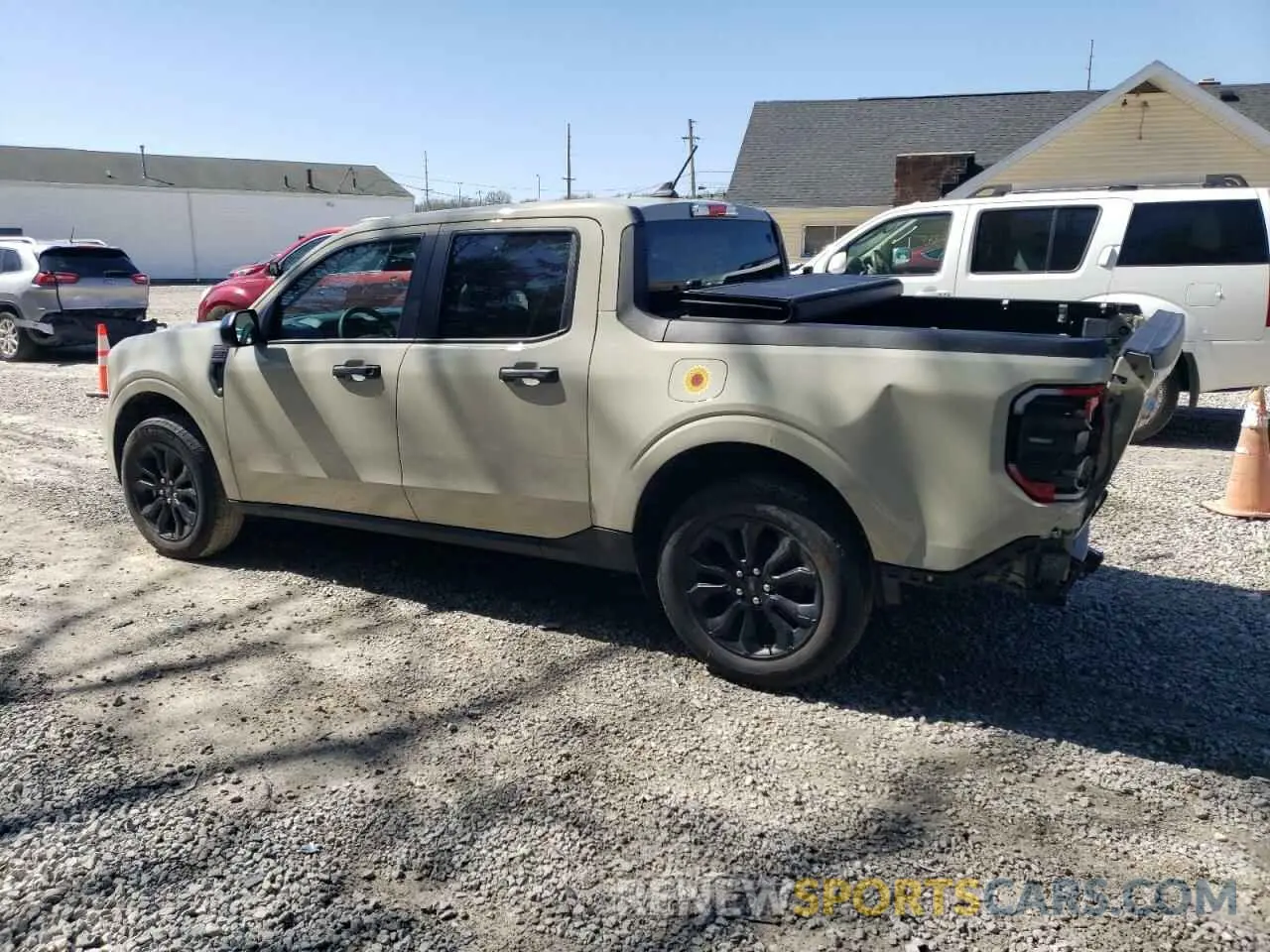 2 fotografías del automóvil dañado 3FTTW8J98RRA16757 FORD MAVERICK 2024