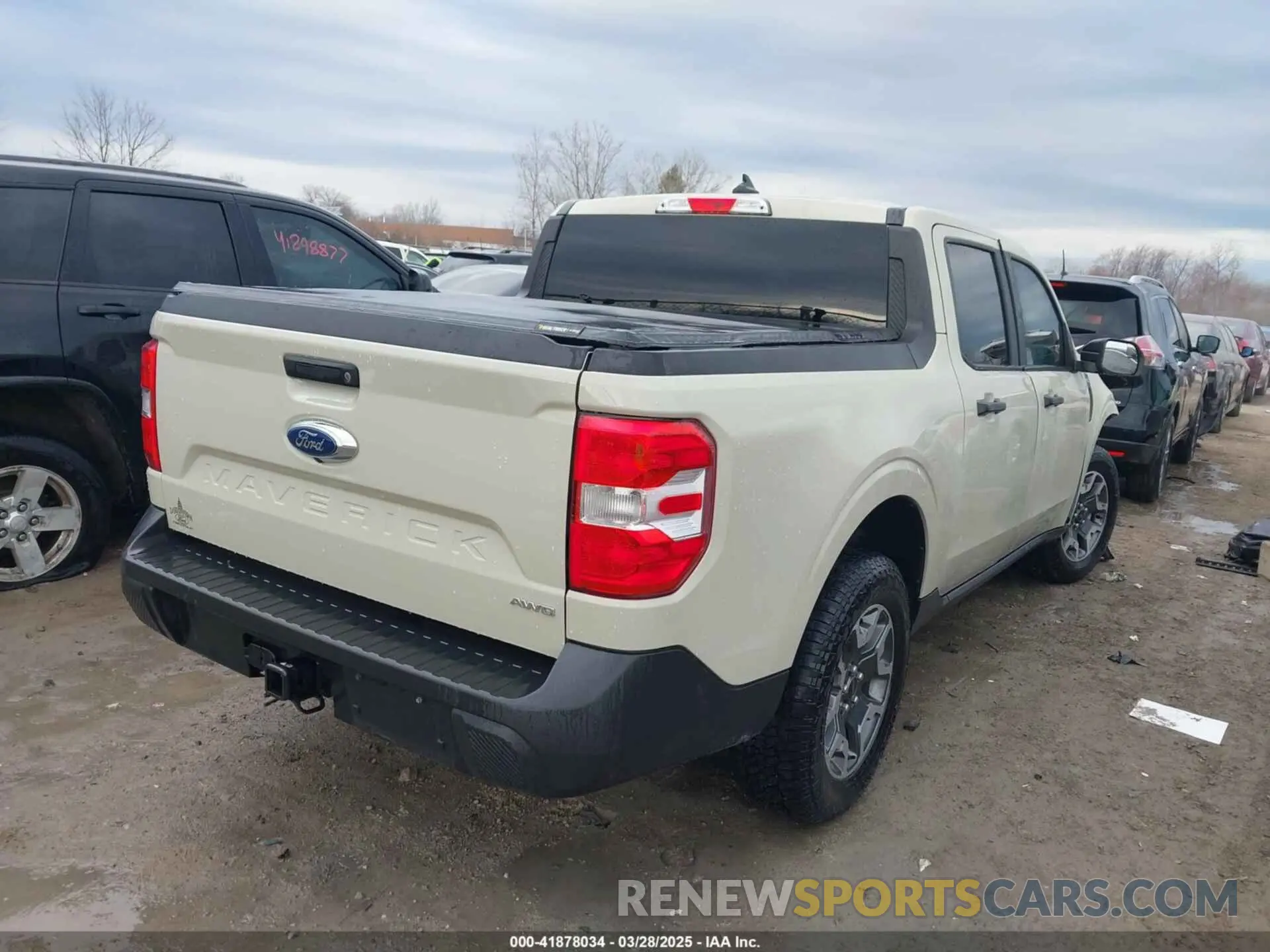 4 fotografías del automóvil dañado 3FTTW8J99RRB78025 FORD MAVERICK 2024