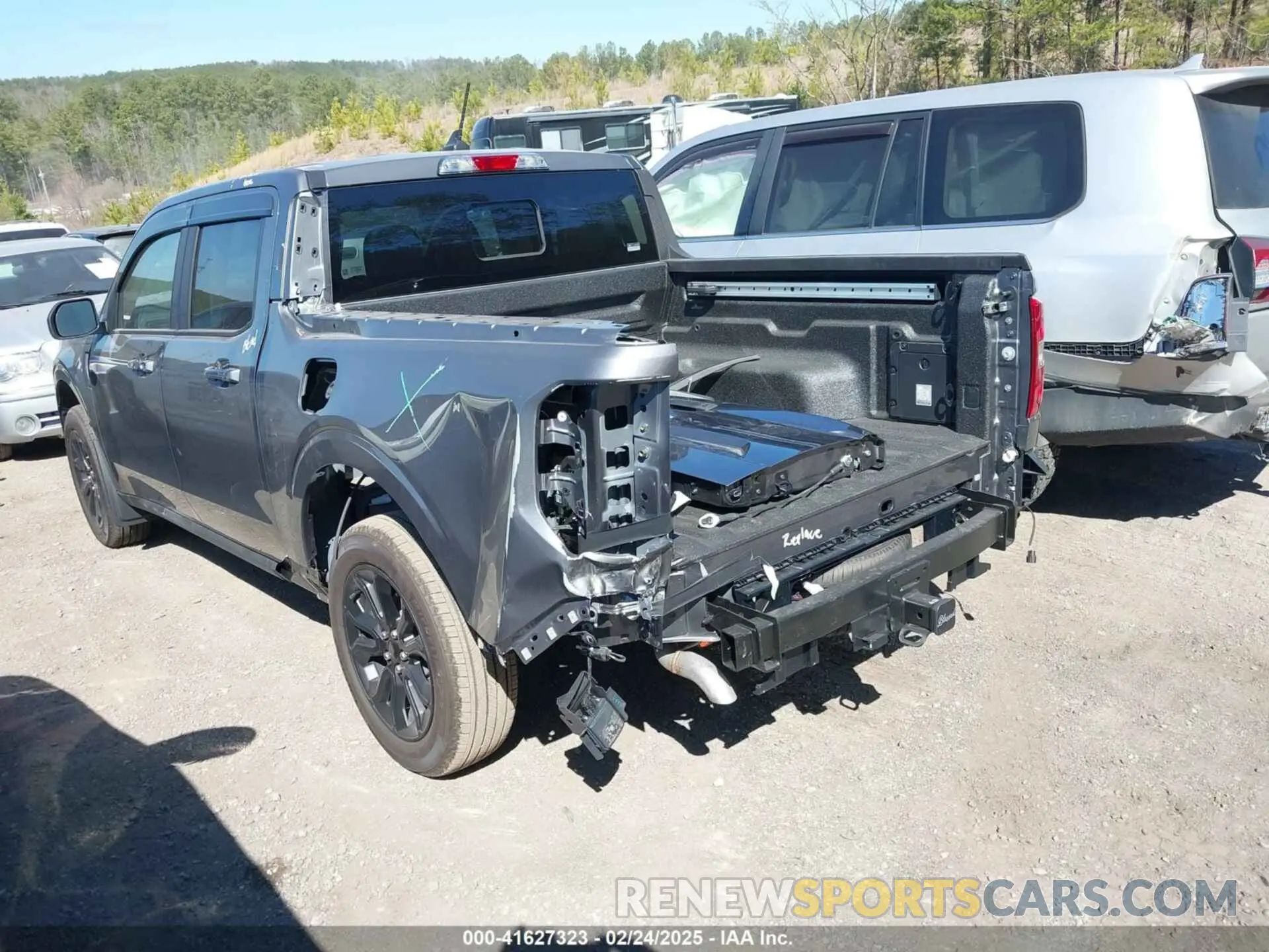 3 fotografías del automóvil dañado 3FTTW8M33RRA38110 FORD MAVERICK 2024