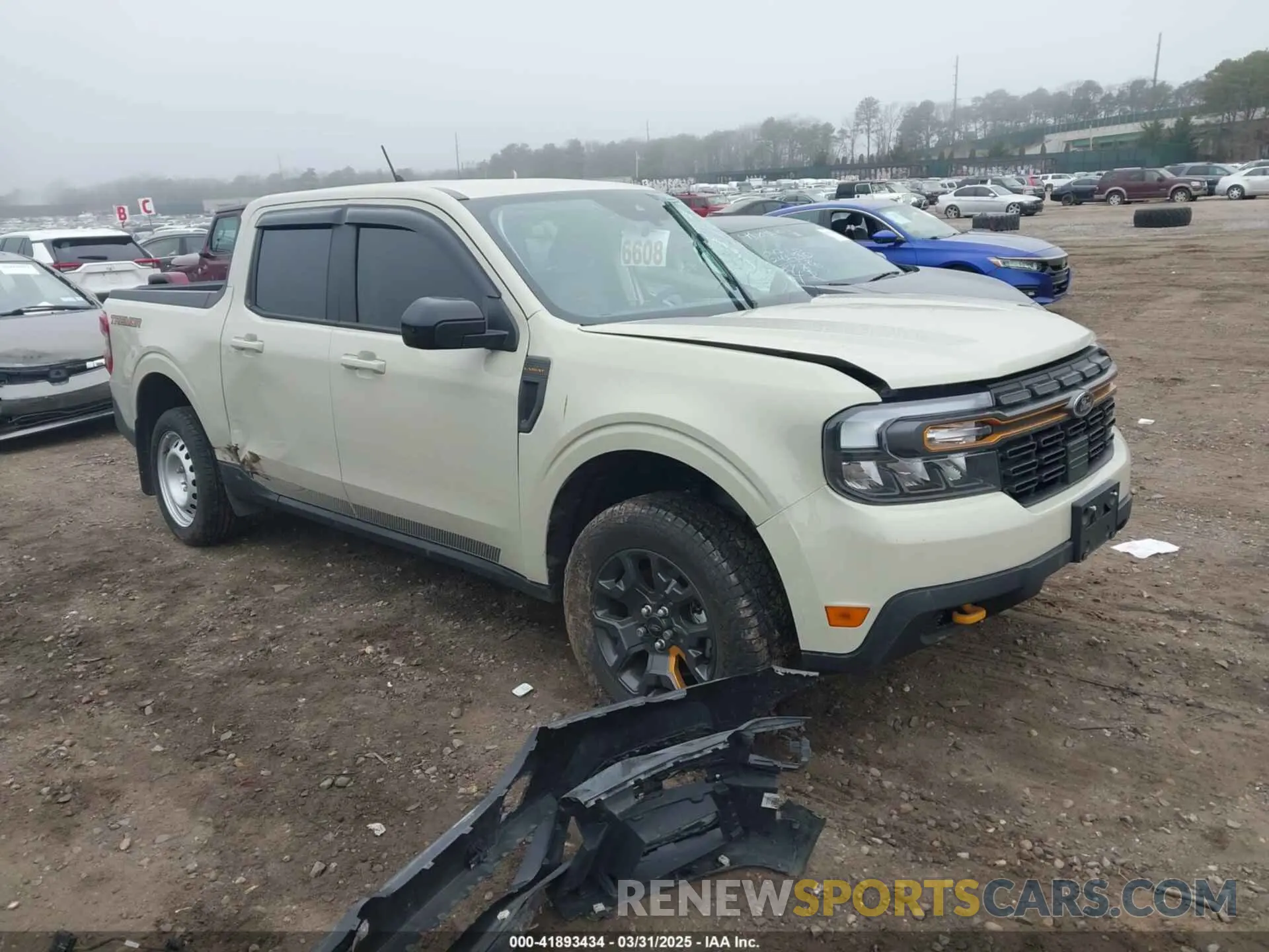 1 fotografías del automóvil dañado 3FTTW8R93RRB48216 FORD MAVERICK 2024