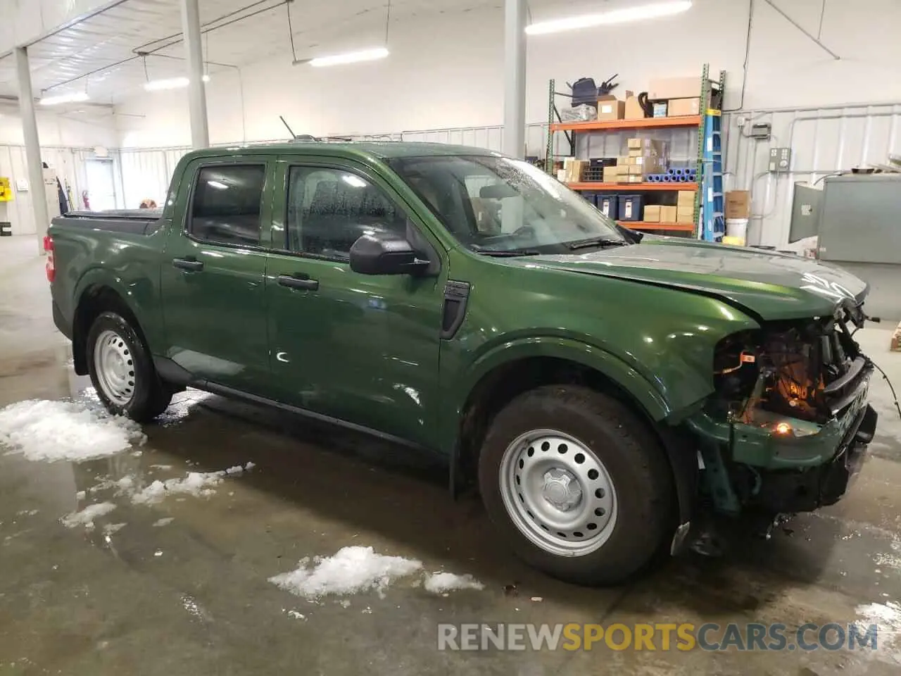 4 fotografías del automóvil dañado 3FTTW8BA0SRA11373 FORD MAVERICK 2025