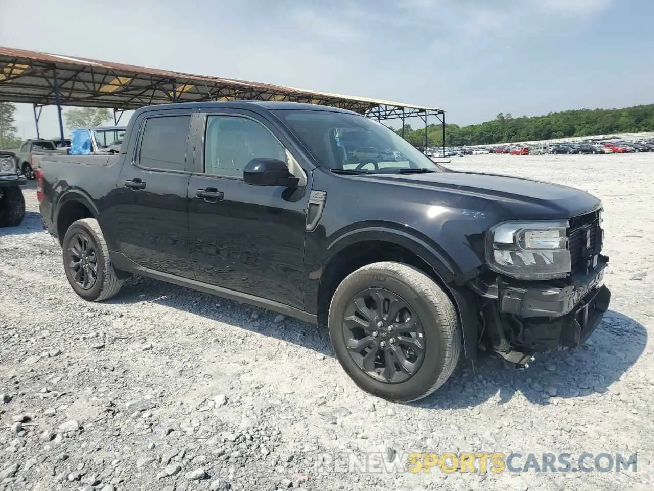 4 fotografías del automóvil dañado 3FTTW8M30RRA07090 FORD MAVERICK L 2024